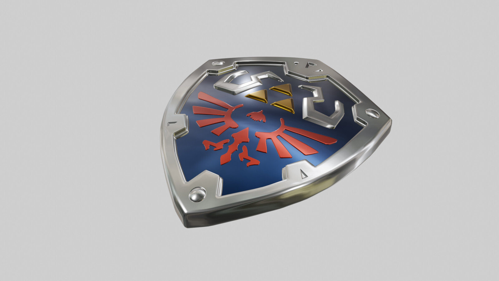 Hylian Shield render 1