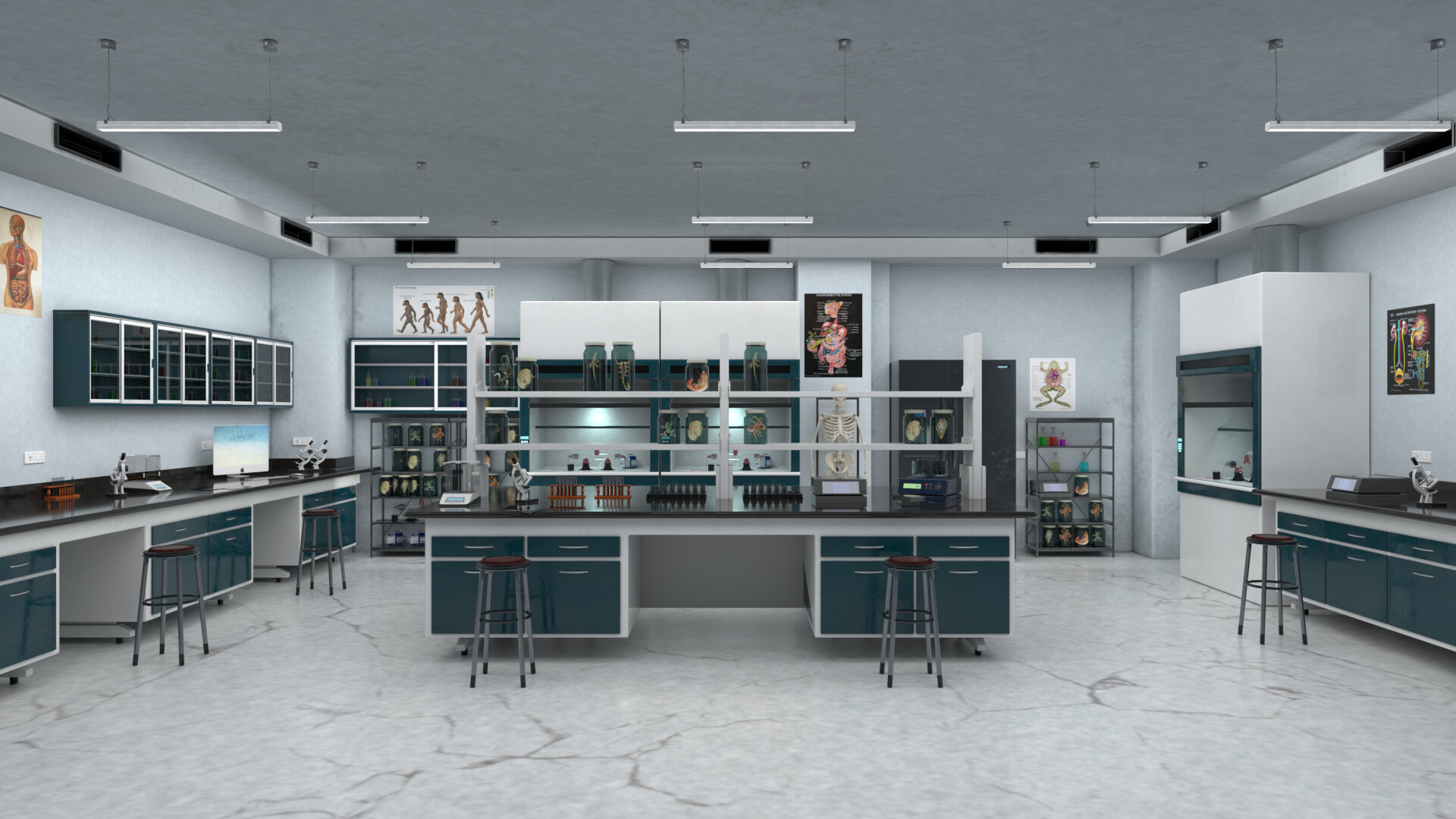 ArtStation Biology LAB for Let's Talk Academy