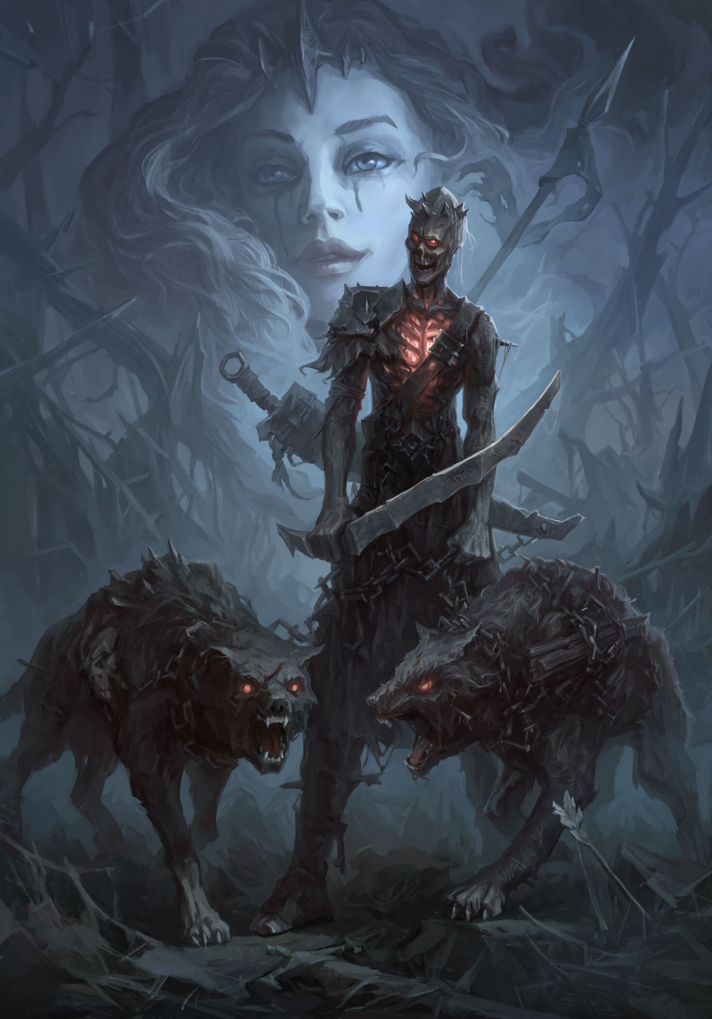 Rebel wolves. Wolf Death Lord.