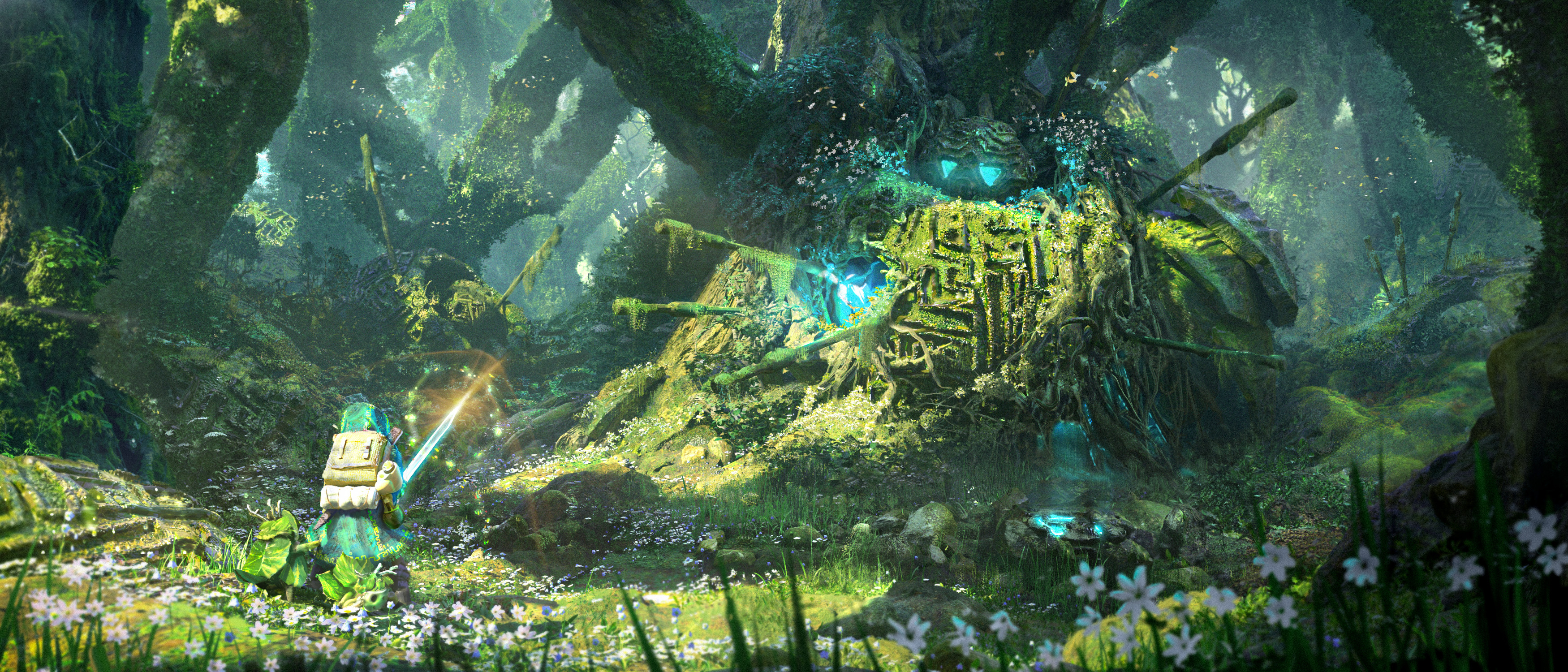 ArtStation - Boneyard of the Goblin Forest