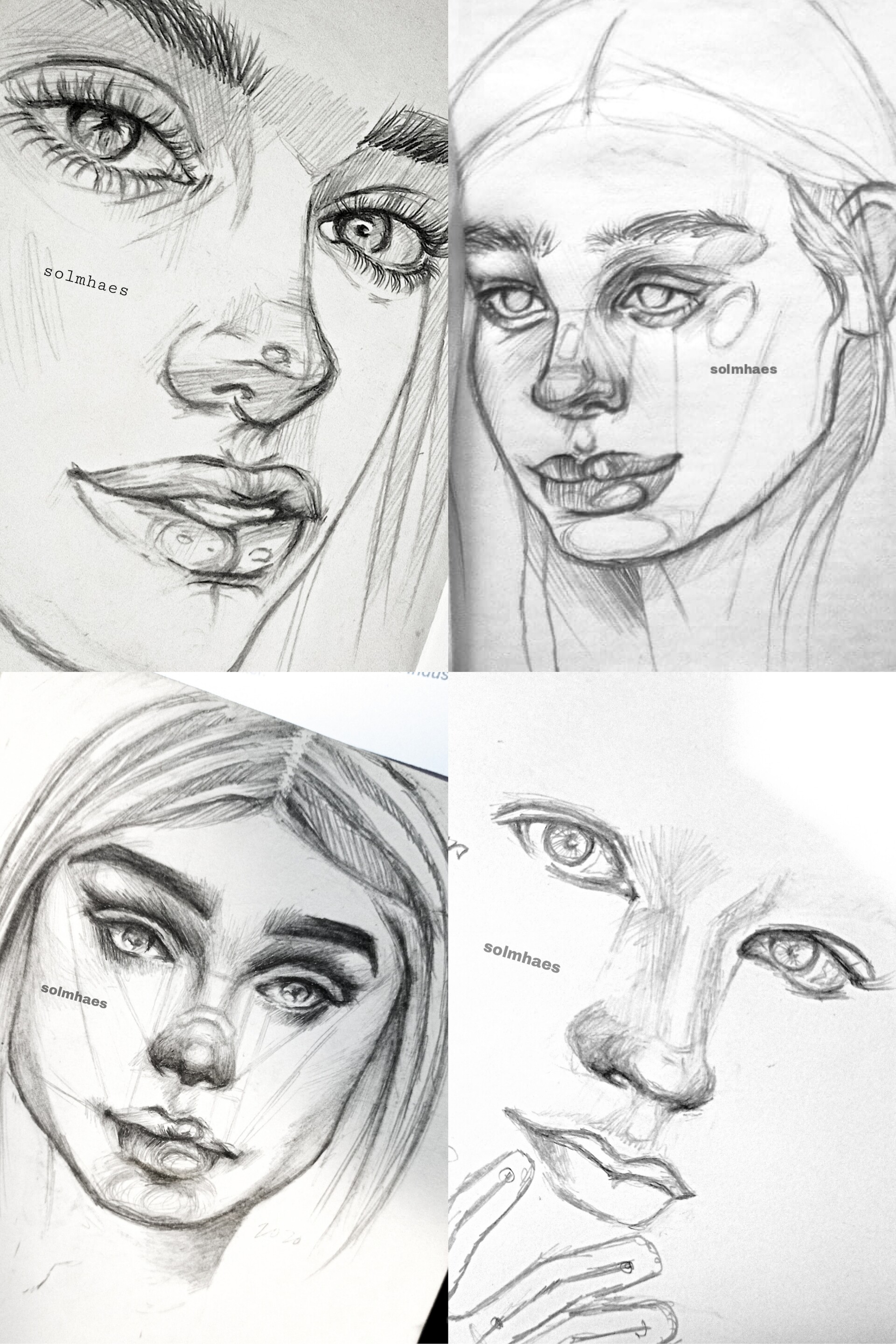 ArtStation - portrait sketches