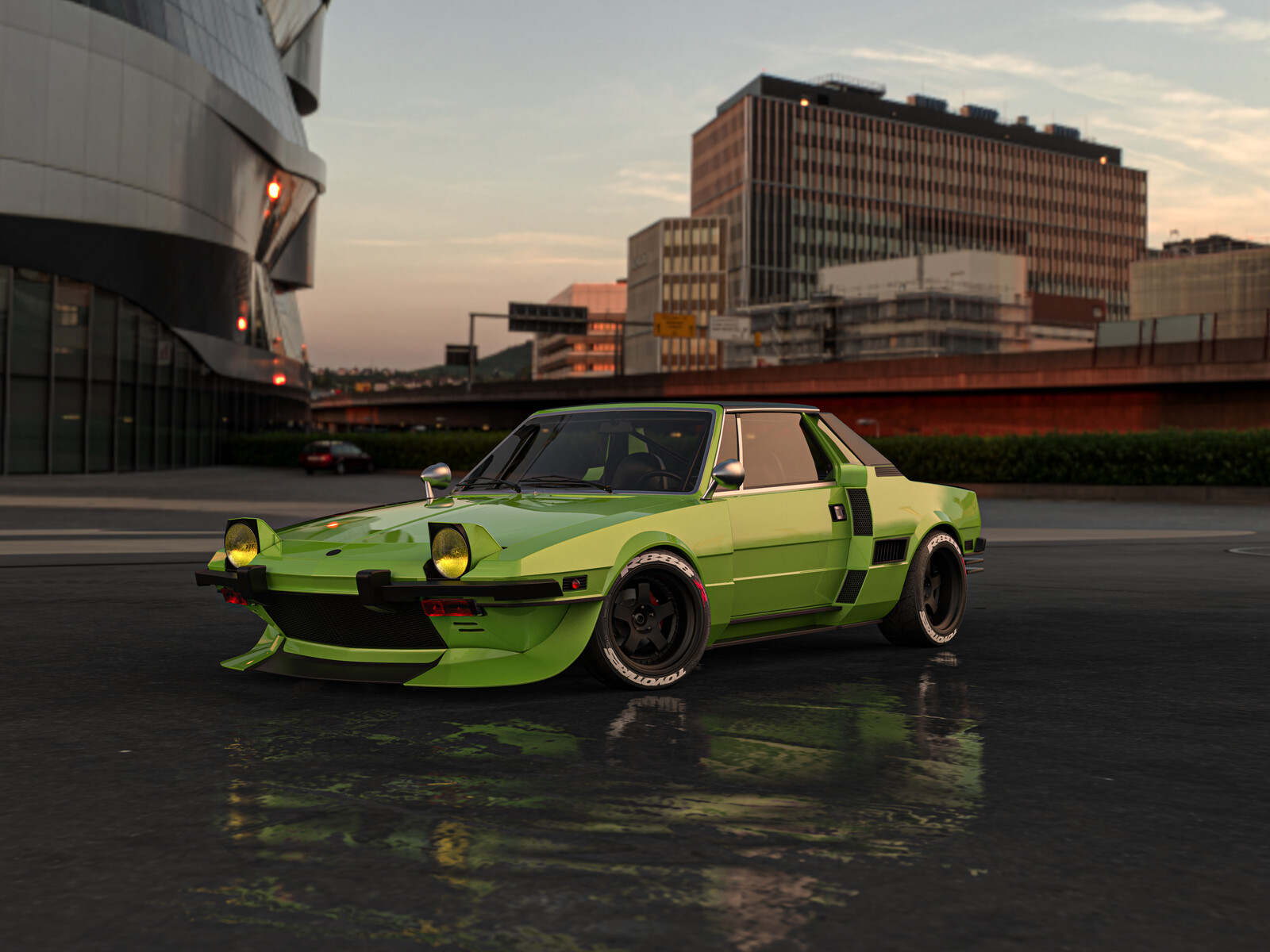 Federico Zimbaldi - Fiat x1/9 Body Kit concept