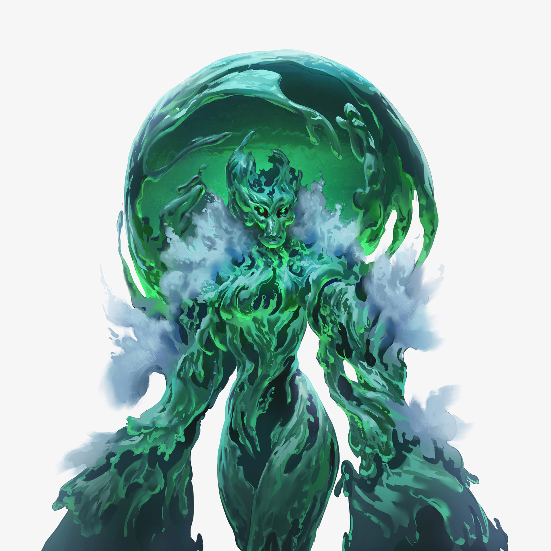ArtStation Water elemental