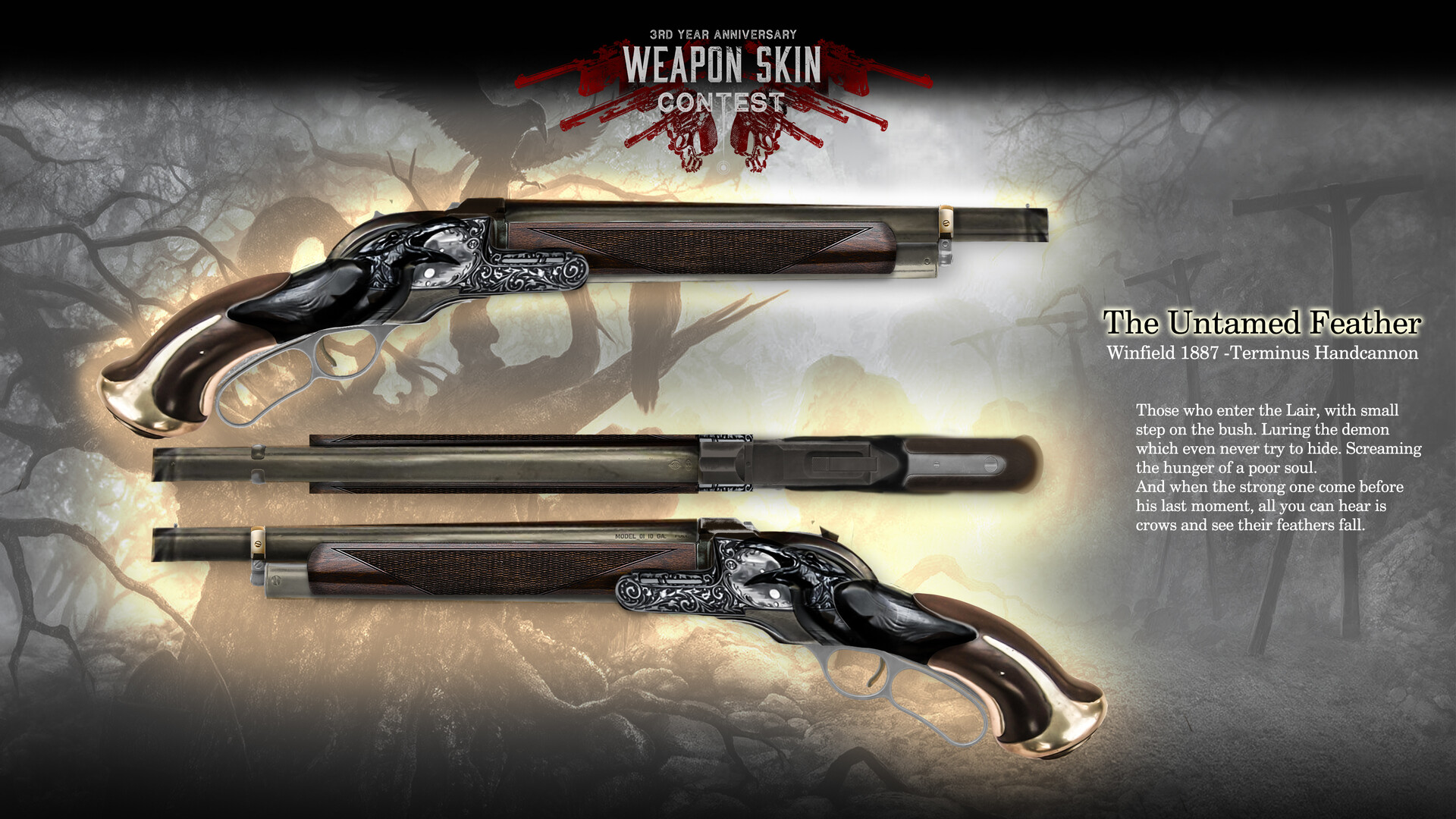 ArtStation - Winfield Handcannon Terminus Hunt Showdown Fan-Art 