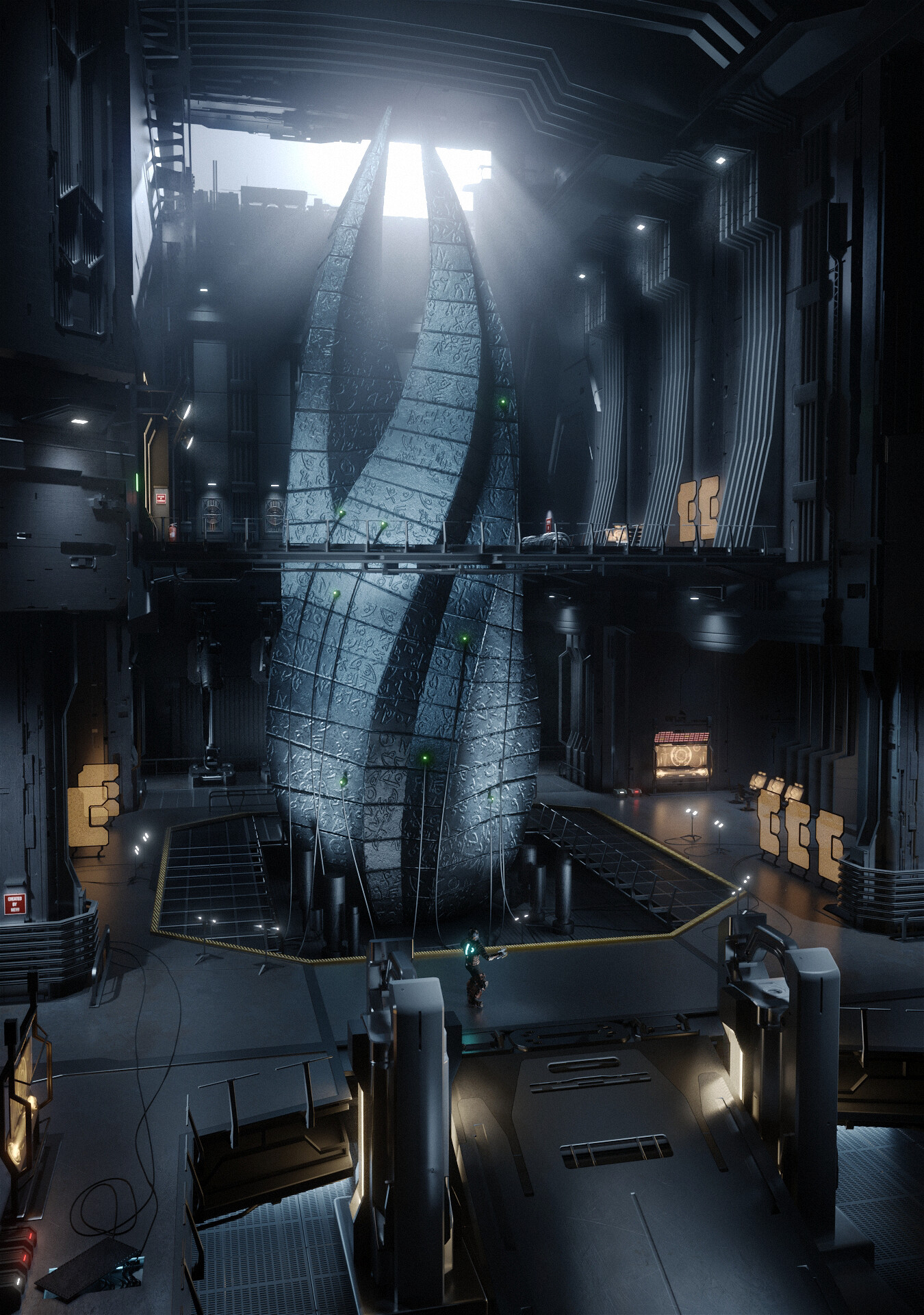 Dead space best sale concept art