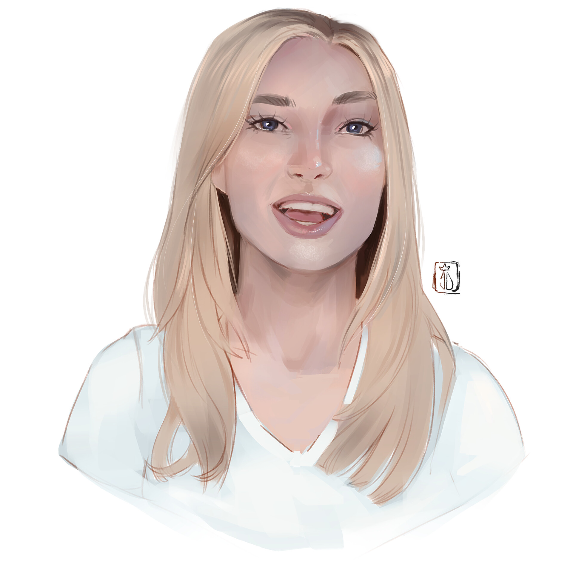 portrait of Elyse Willems from Roosterteeth.