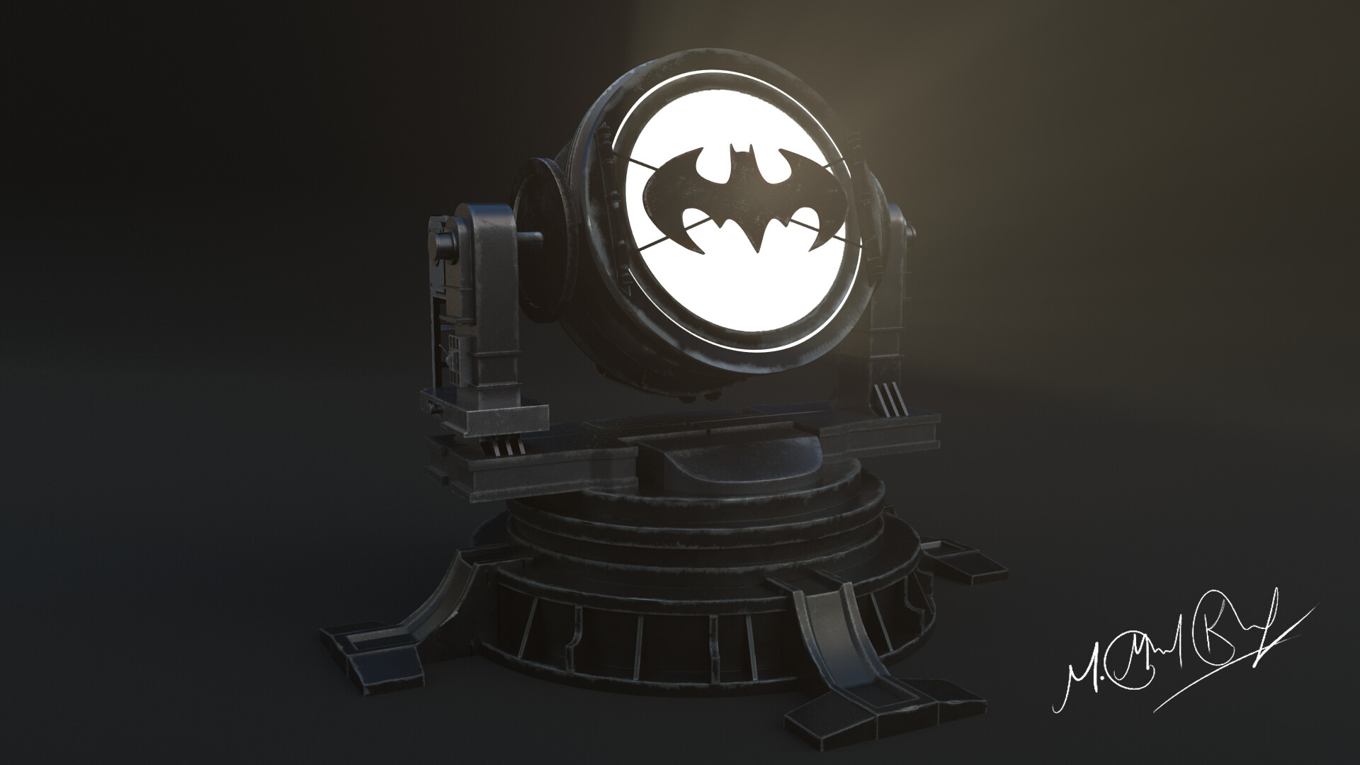 ArtStation - Batman signal light