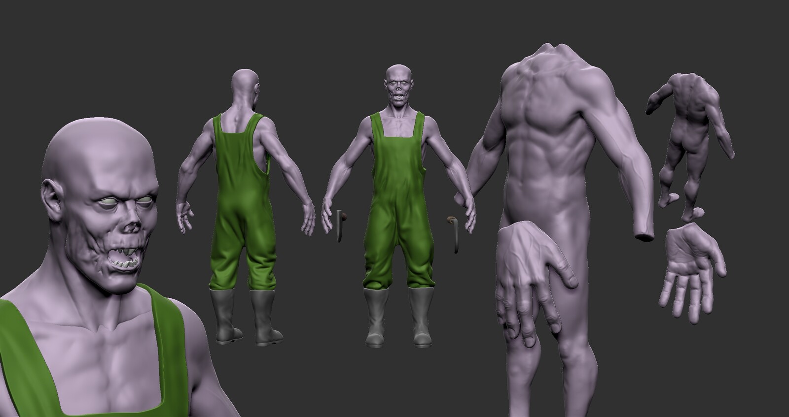 And the never finished 3D model :D