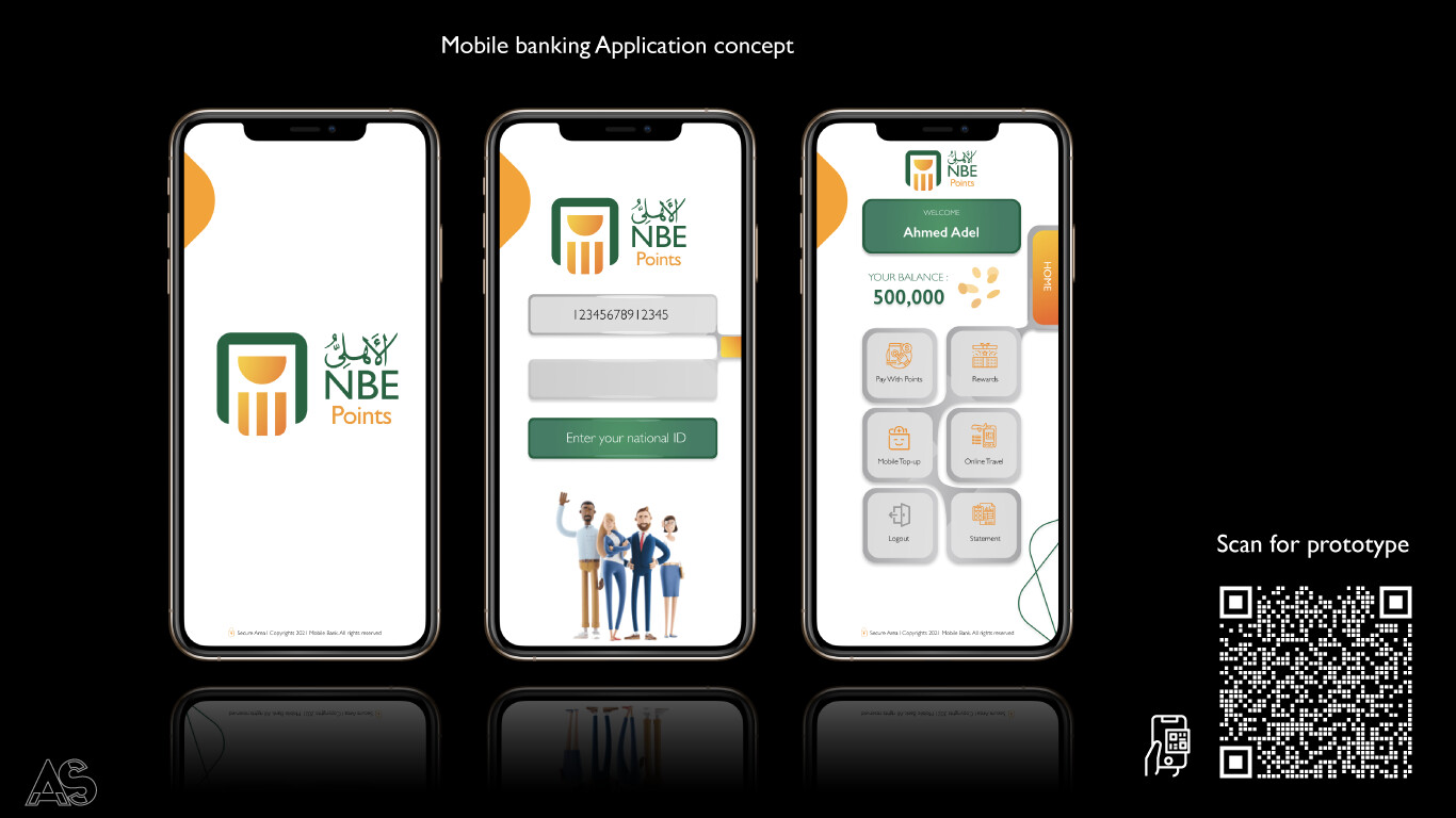 Mobile Application UI Concept