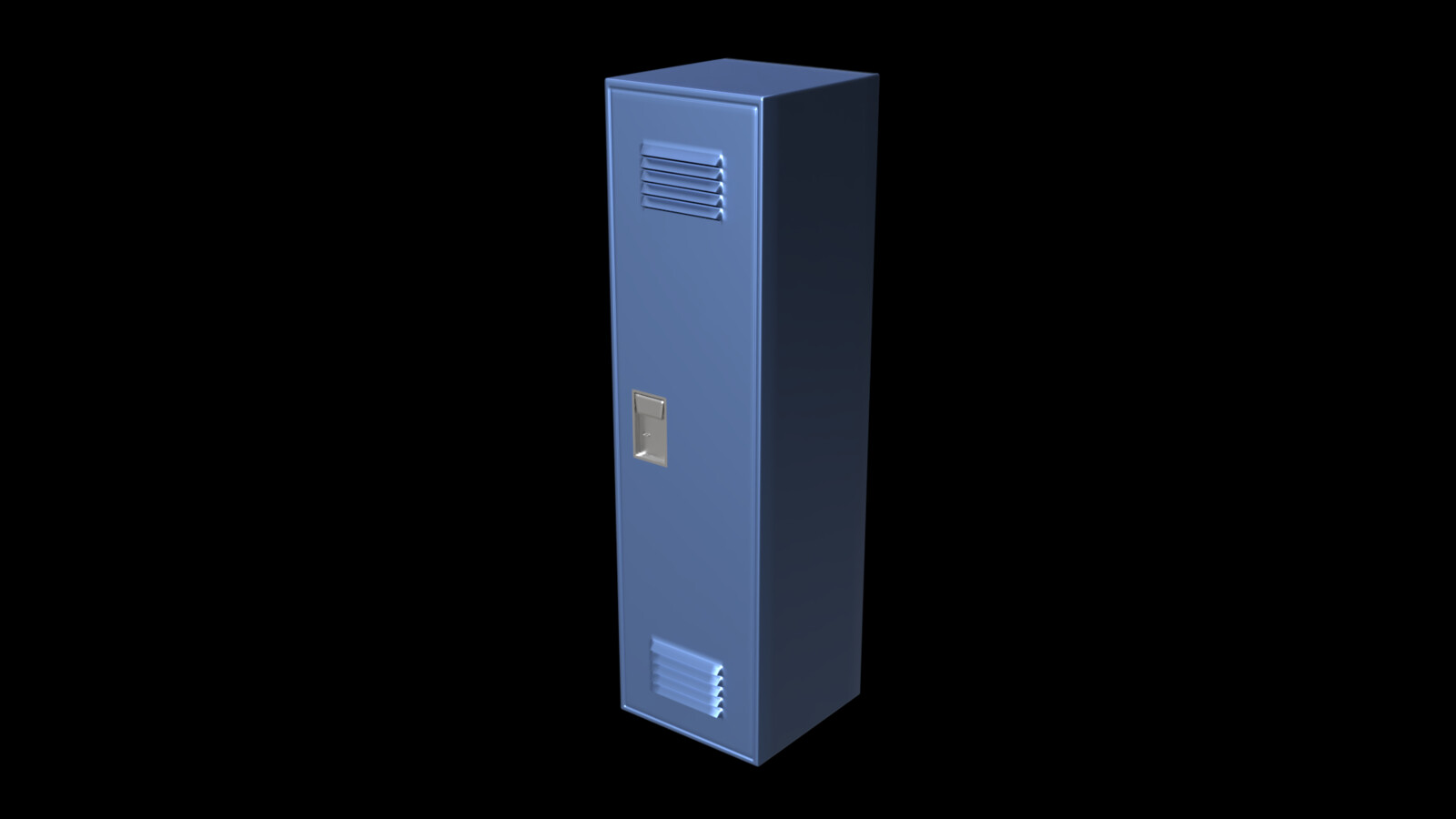 Single locker (light blue)