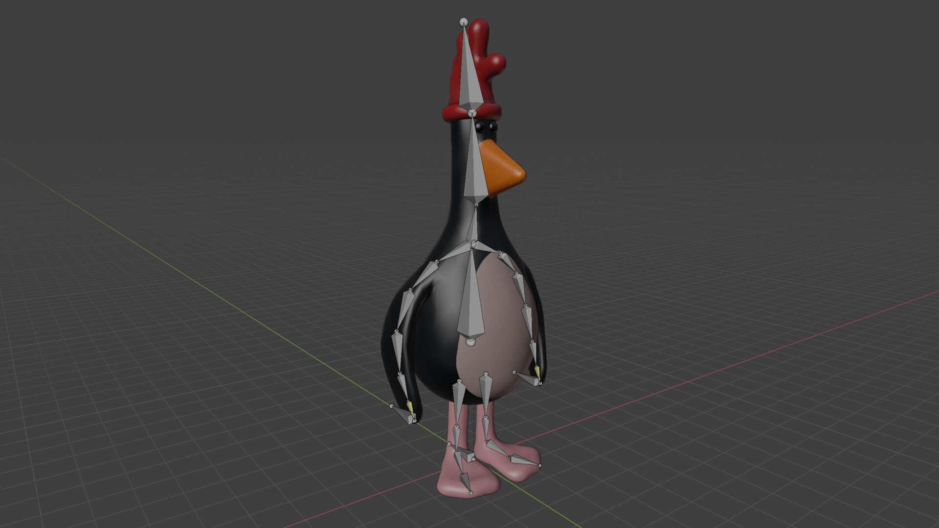 ArtStation - Wallace & Gromit penguin (Feathers McGraw)