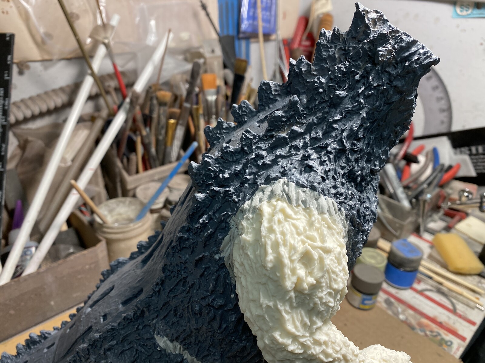 54 Godzilla pamphlet poster version Art Statue 
ゴジラ パンフレット ポスター版  完成品
https://www.solidart.club