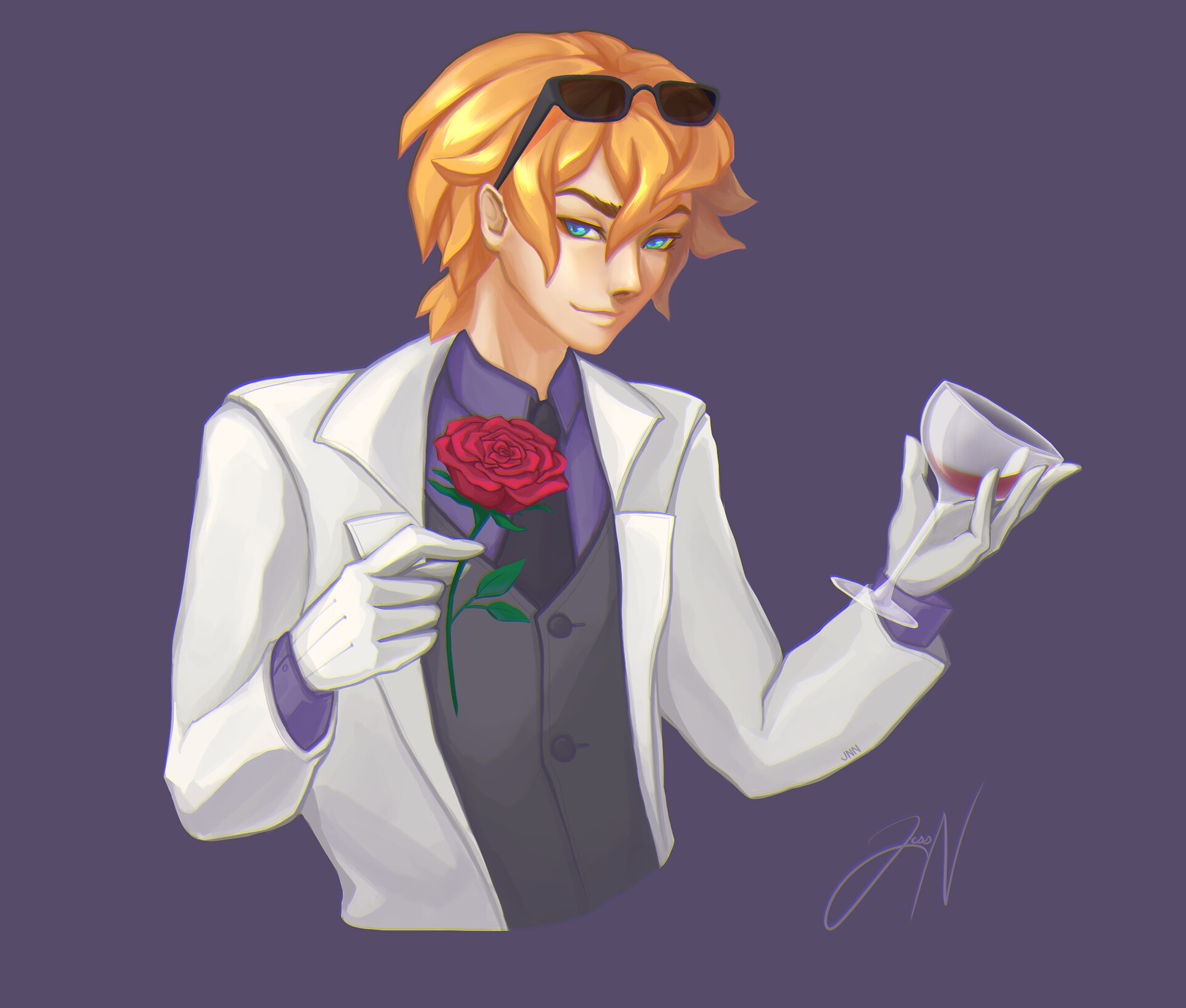 ArtStation Debonair Ezreal Fanart