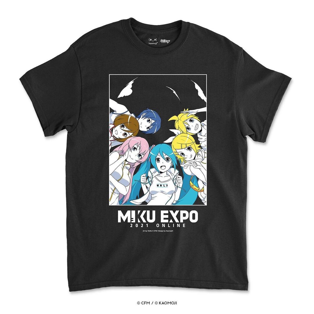 Kaomoji x Miku Expo 2021 shirt