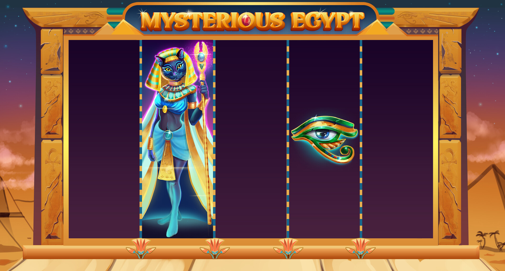 Bingo Virtual Fortunes Of Egypt Slot