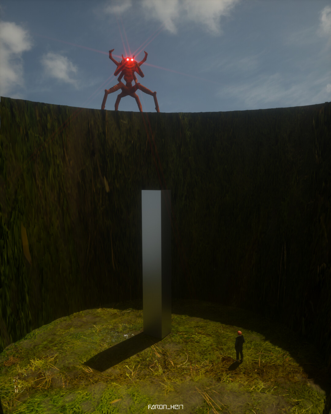 ArtStation Silver Monolith