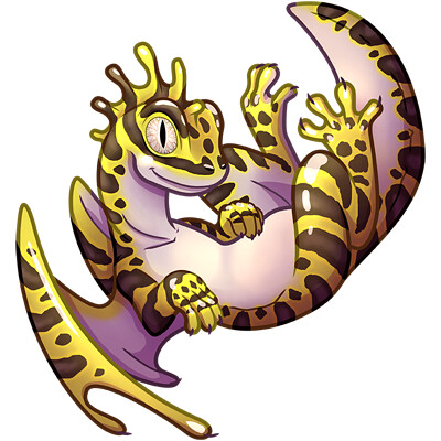 Hasur dragon gecko 1a copy