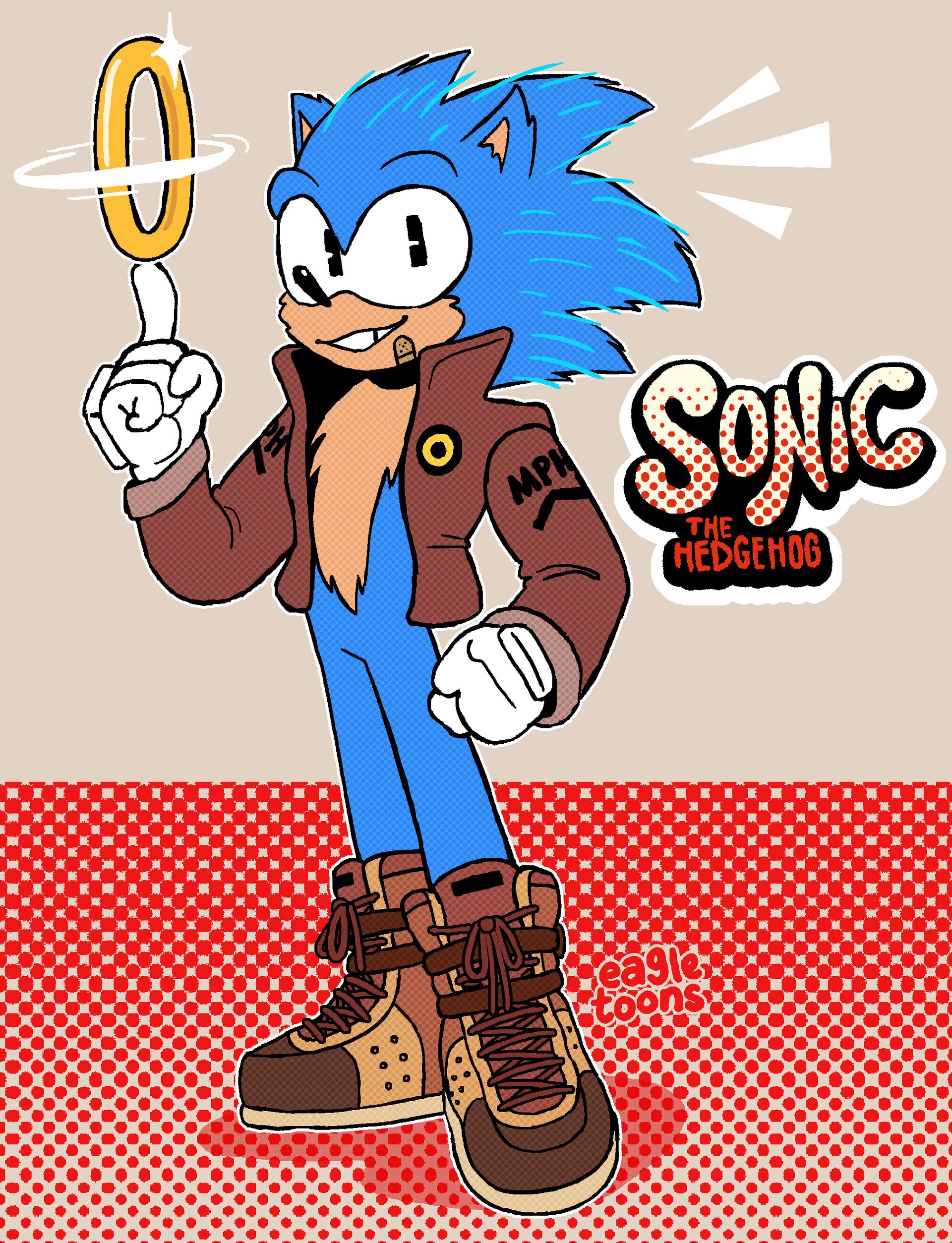 ArtStation - Sonic Comic - Original Character