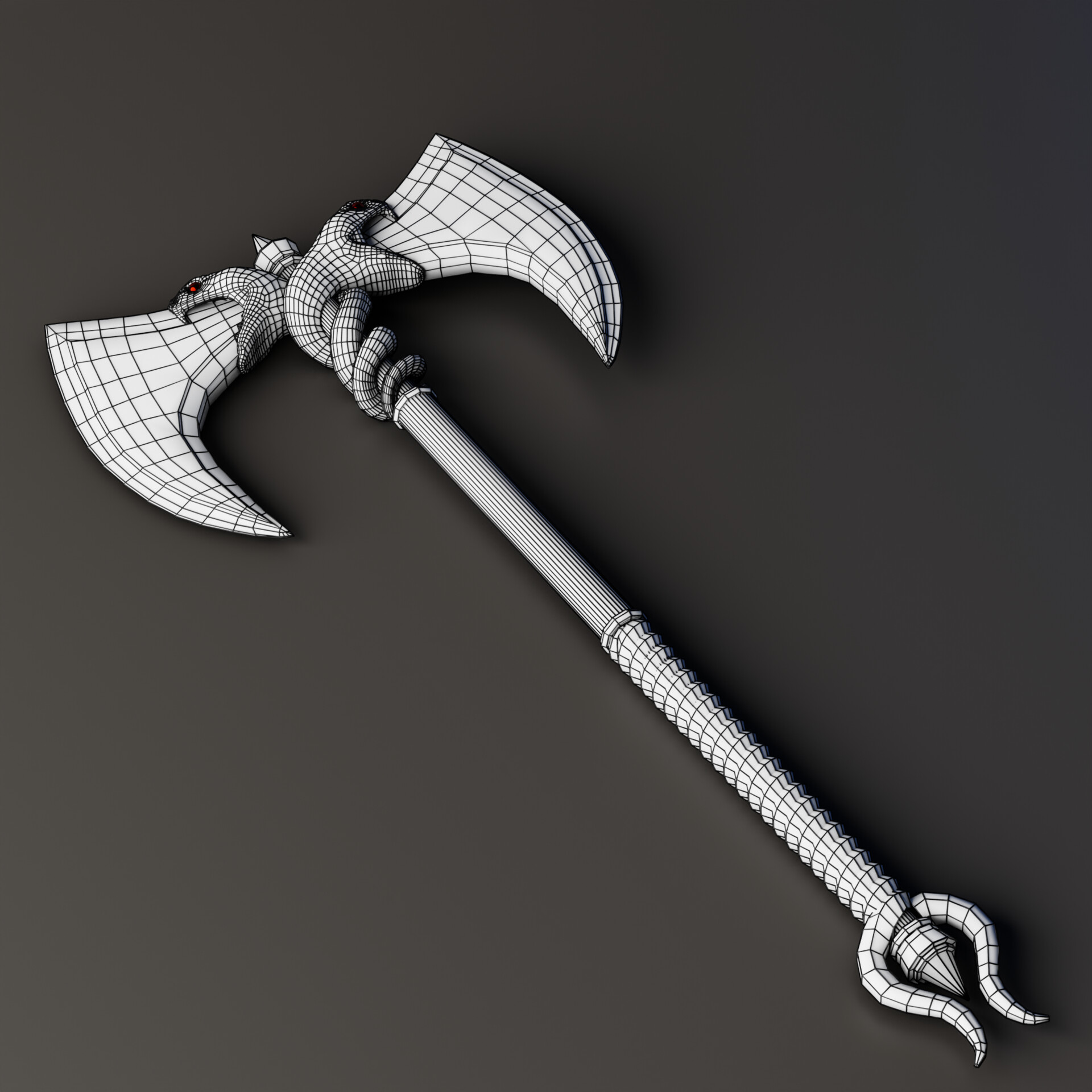 ArtStation - Snake Battle Axe