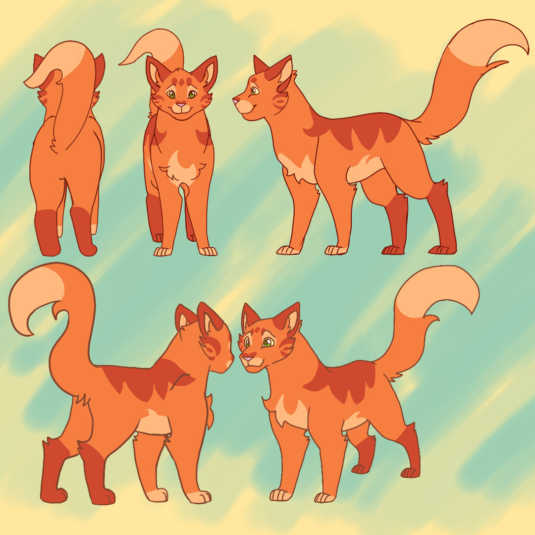 Bruna - Warrior Cats Character Designs