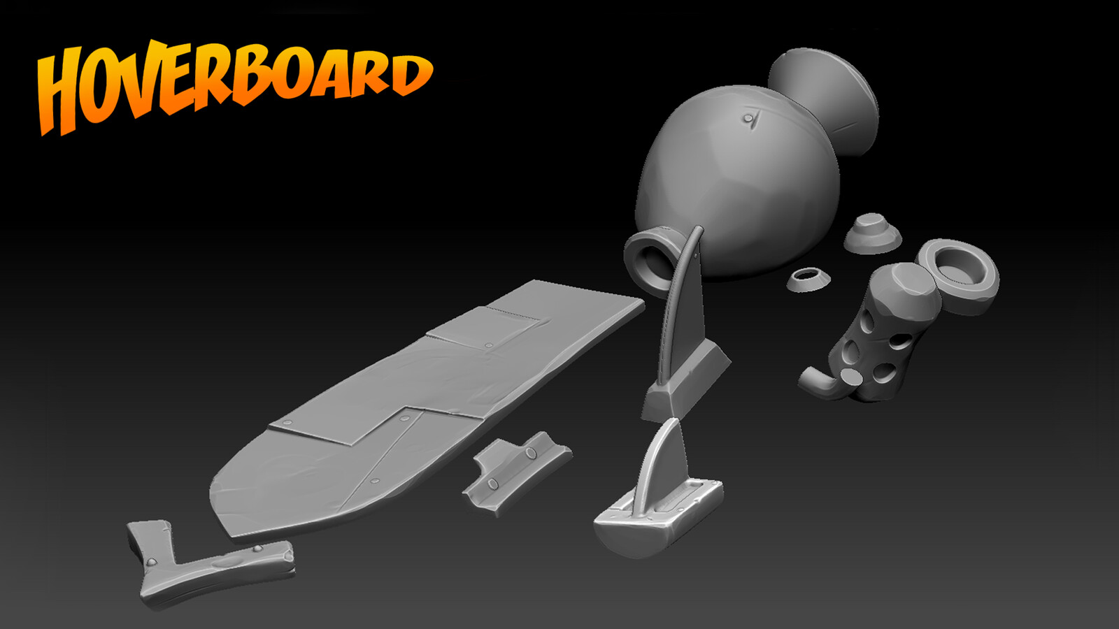 making of | sculpt | jetboard pieces