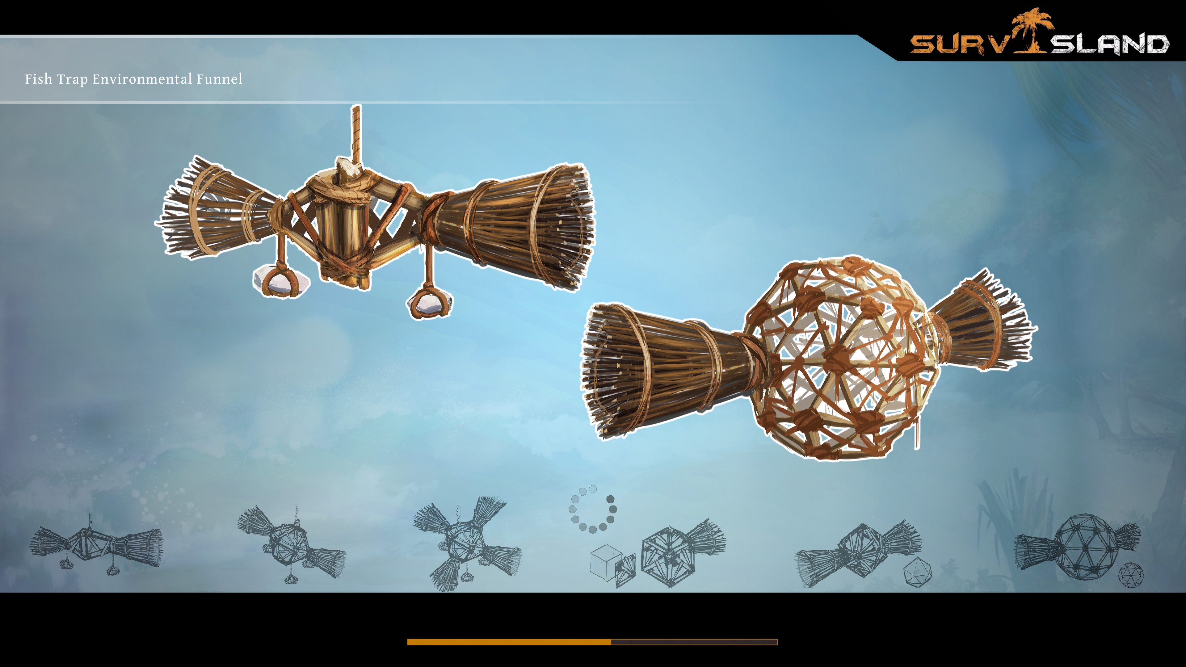 Survisland - Modular Fish Traps