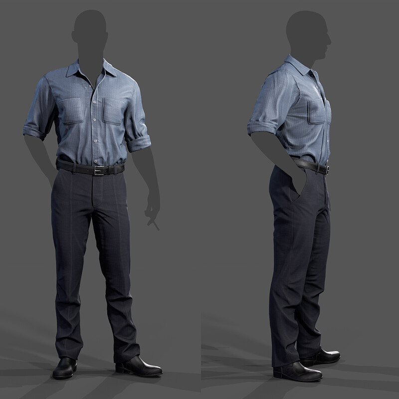 Rust Cohle - Outfit Design
