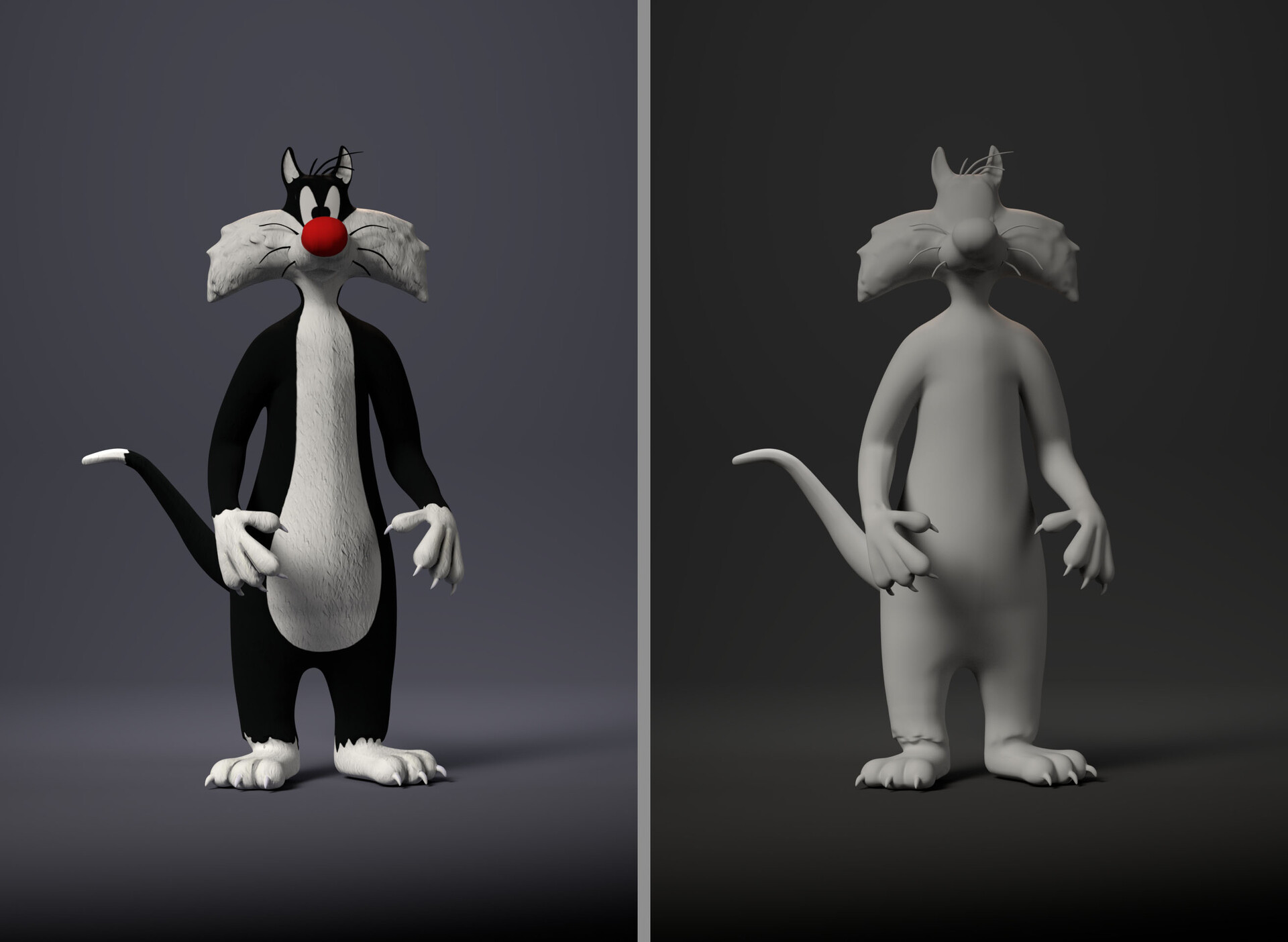ArtStation - Sylvester The Cat
