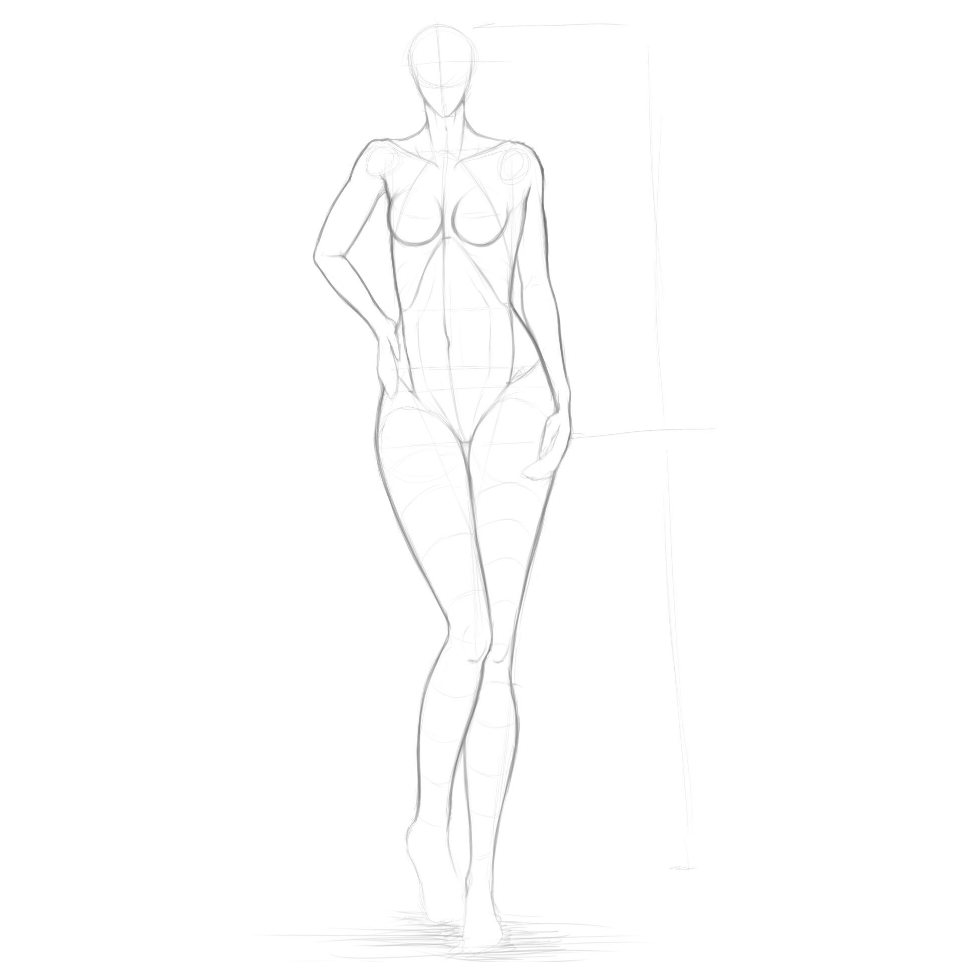 Woman outlet figure drawing