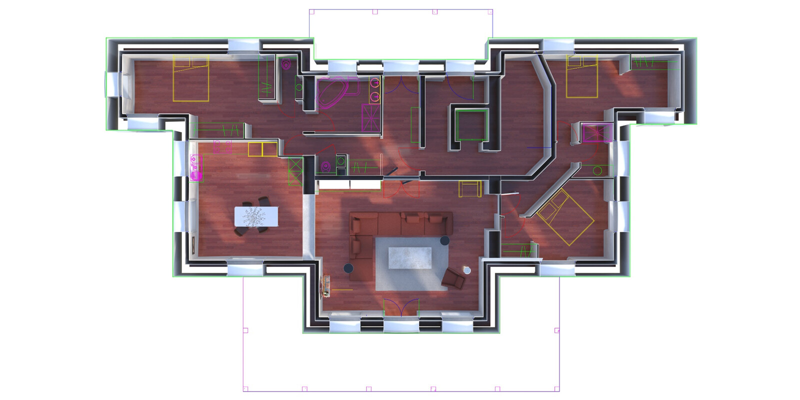 Plan / 3D 