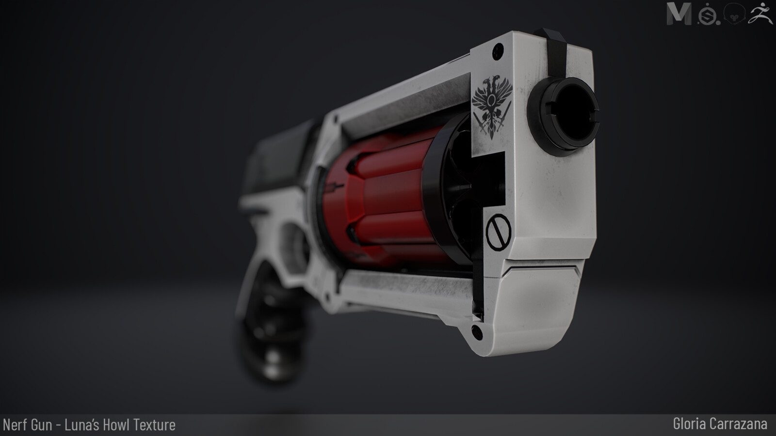 Gloria Williams - Nerf Gun Revolver Luna’s Howl Skin