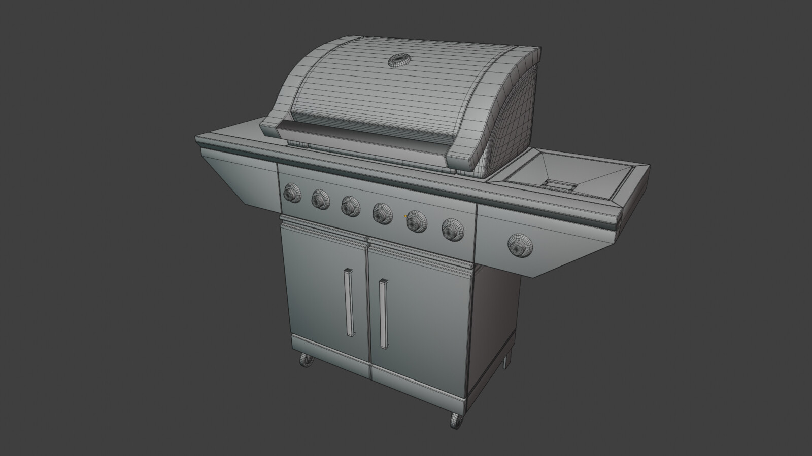 Outdoor Patio BBQ Wireframe
