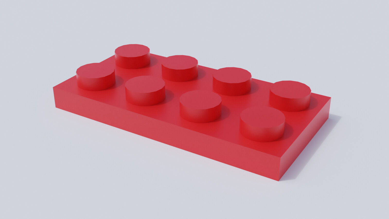 Lego Brick Flat 2x4