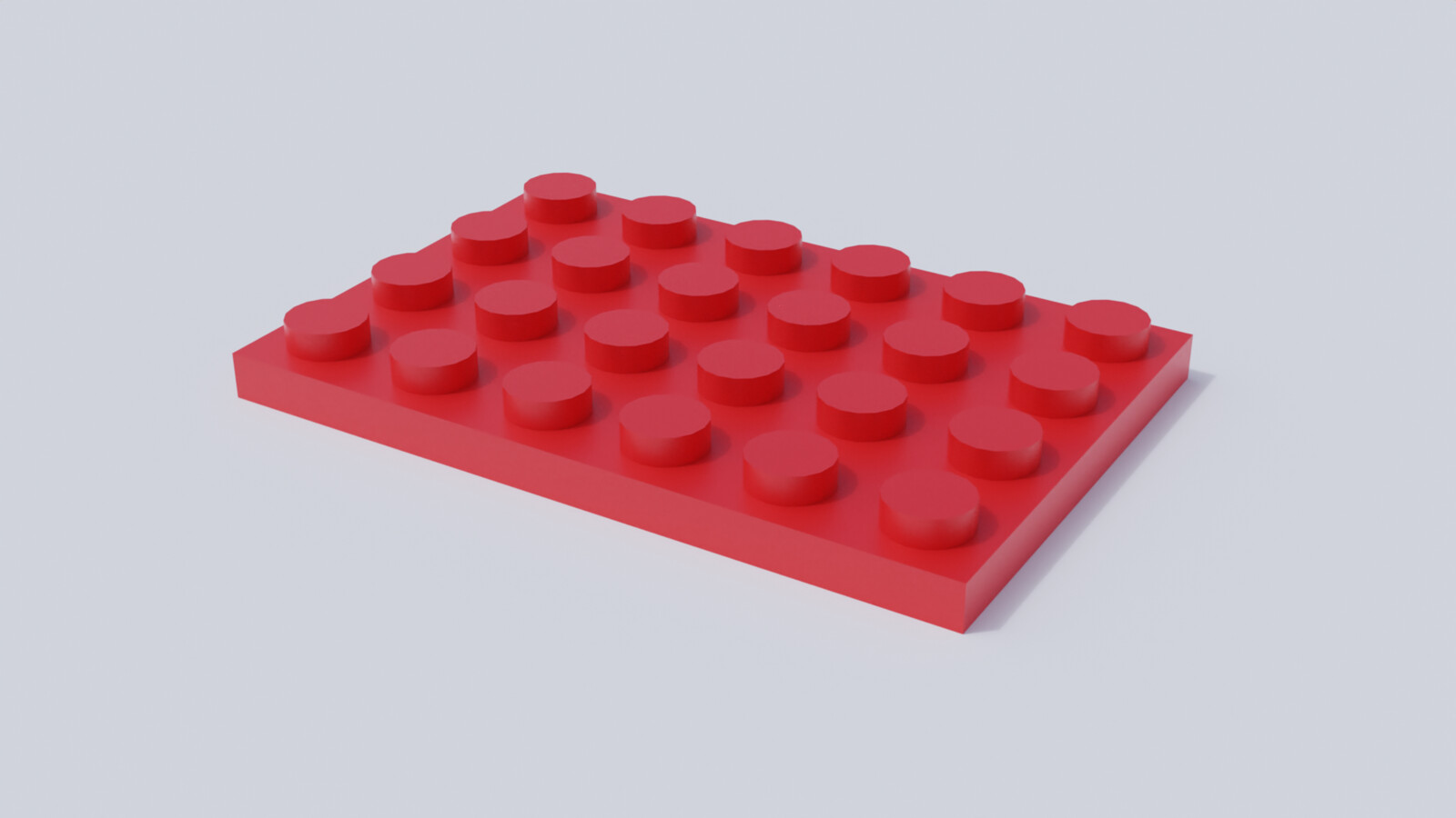 Lego Brick Flat 4x6