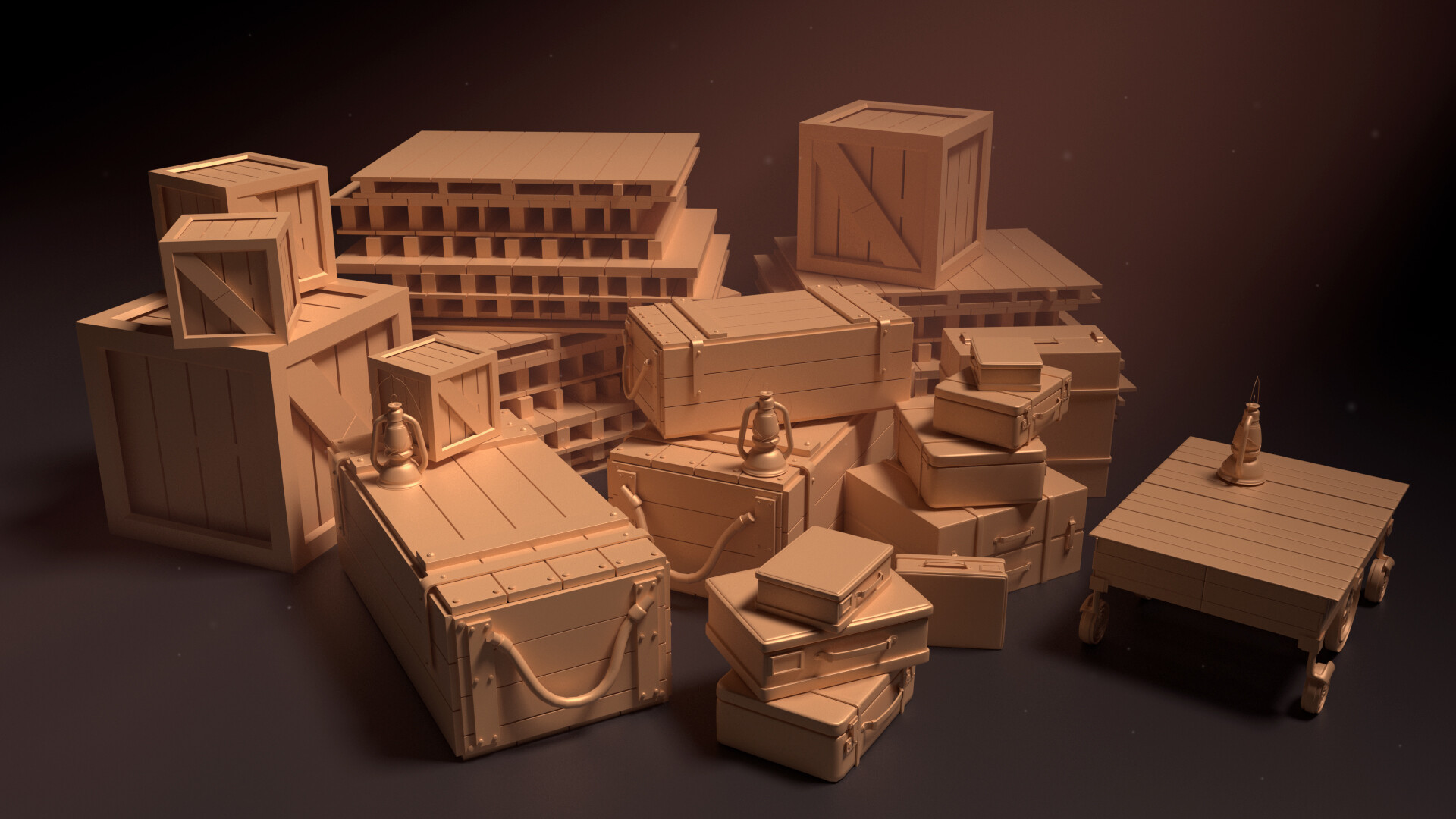 ArtStation - props 3d