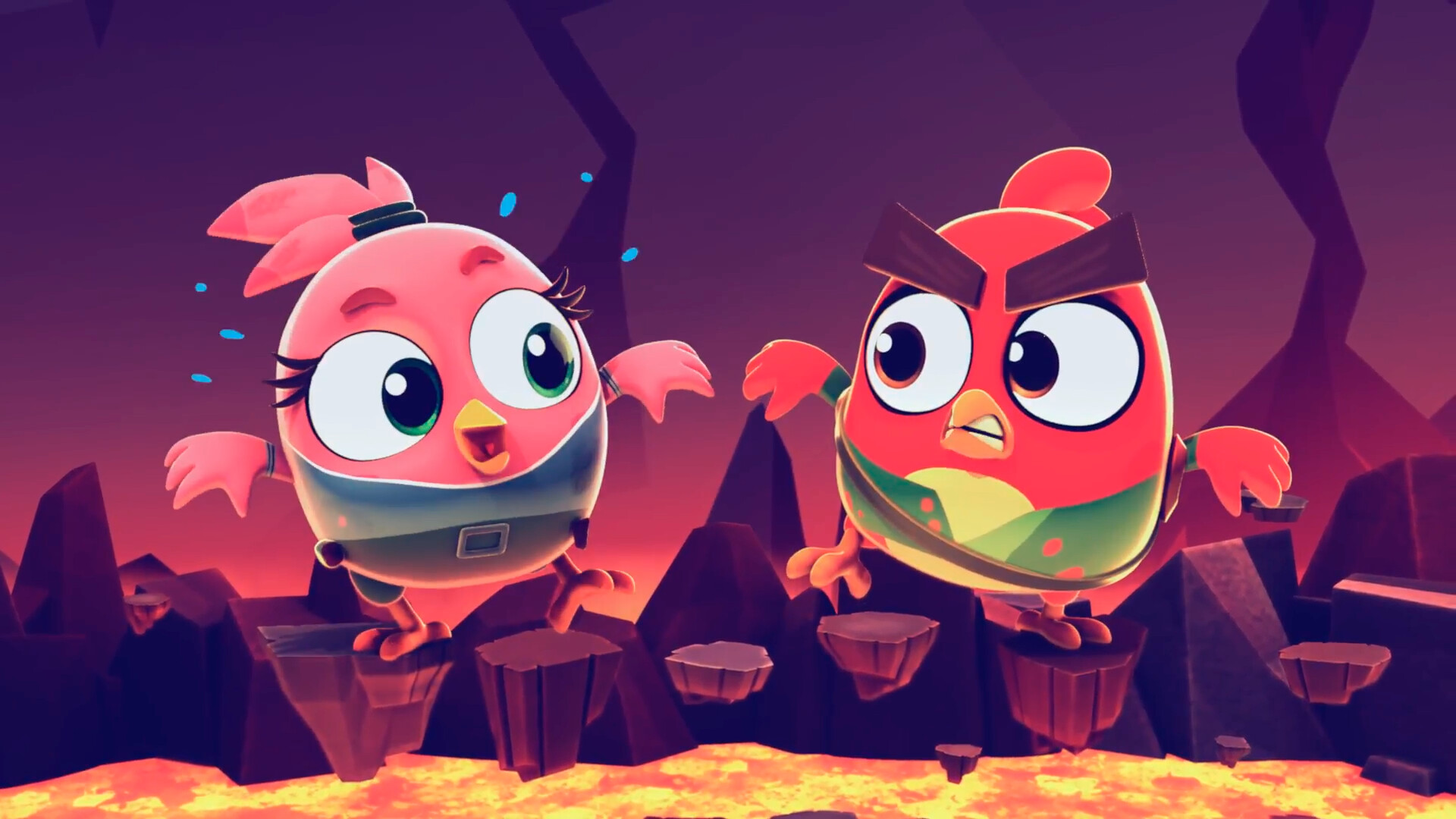 Angry Birds Bubbles Wallpaper