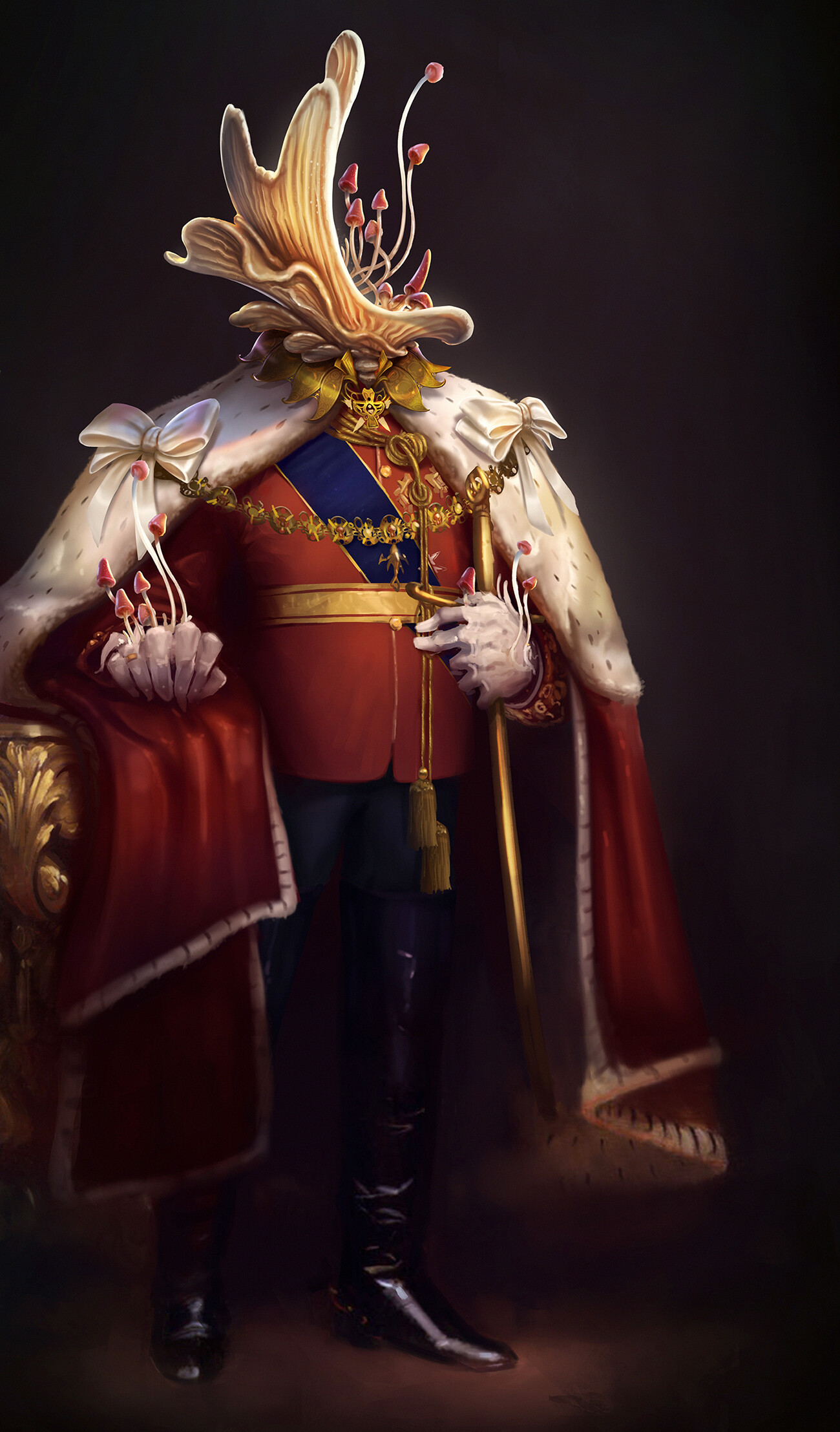 ArtStation The Mushroom King