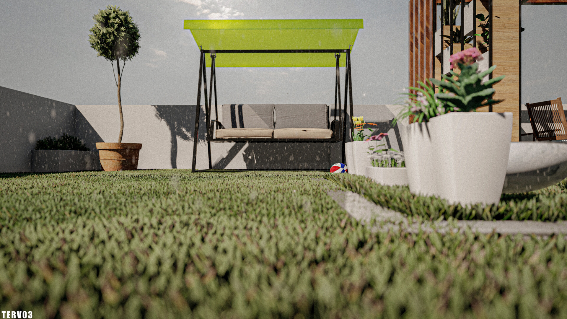 Ashwani tomar ROOF TOP CHILLING AREA