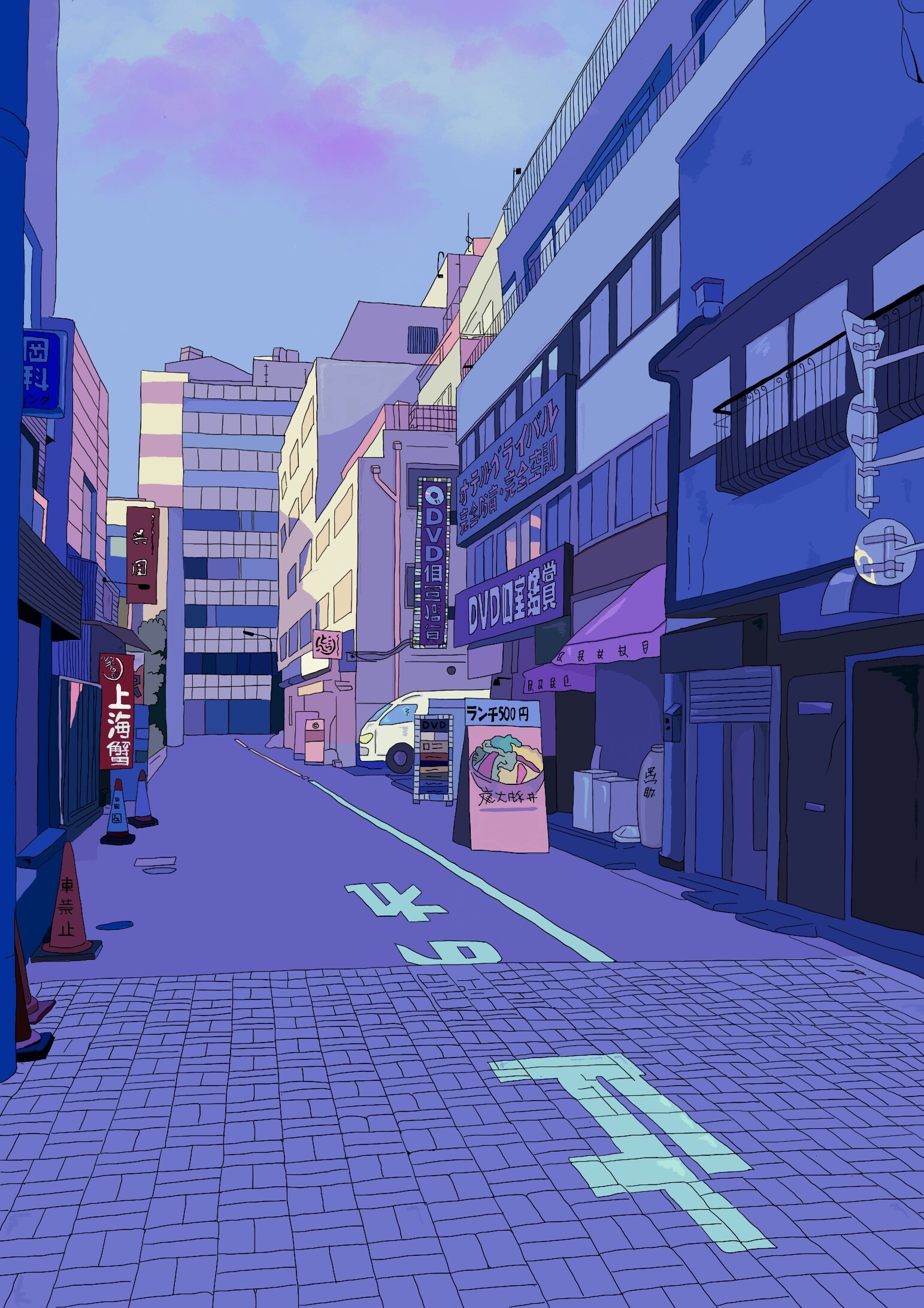 ArtStation - Japaness city