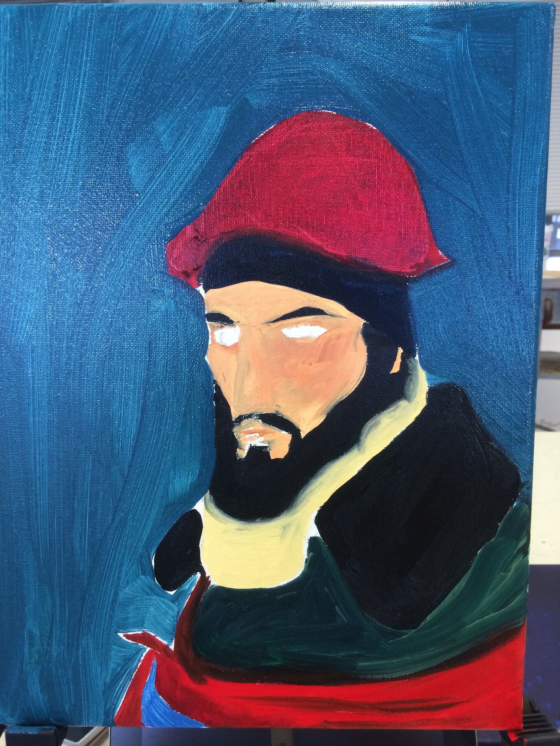 ArtStation - Unfinished Portrait of Serzh Nihoyan, 2014
