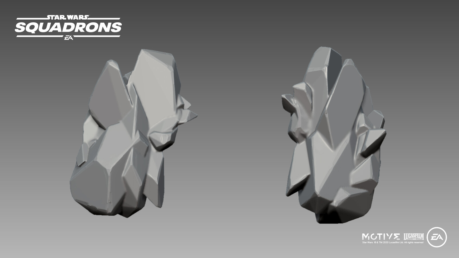 Zbrush sculpted crystal for the interior of the Fostar Haven excavation tunnels 