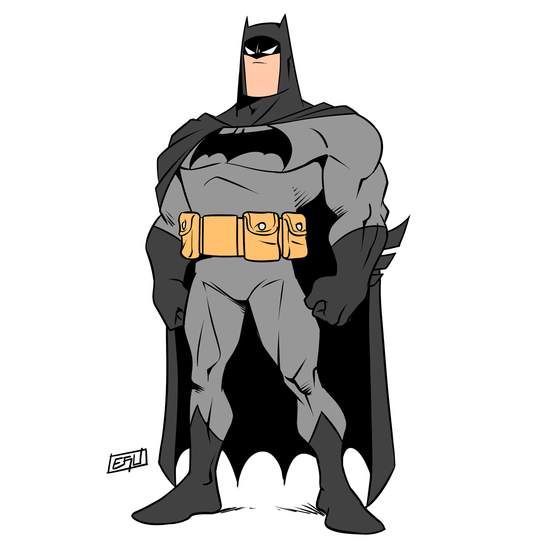 ArtStation - The Batman Cartoon