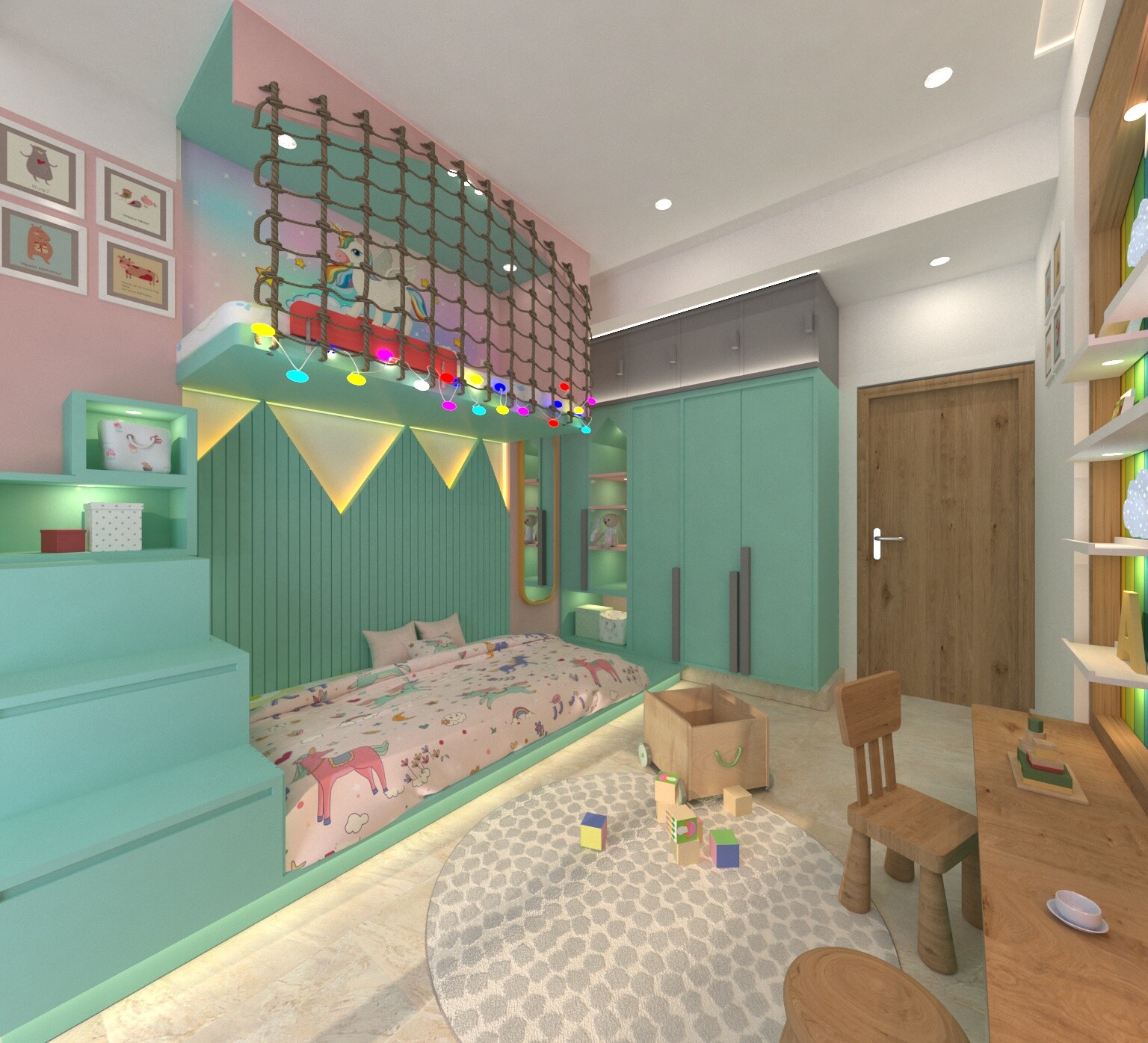 Unicorn cheap theme room