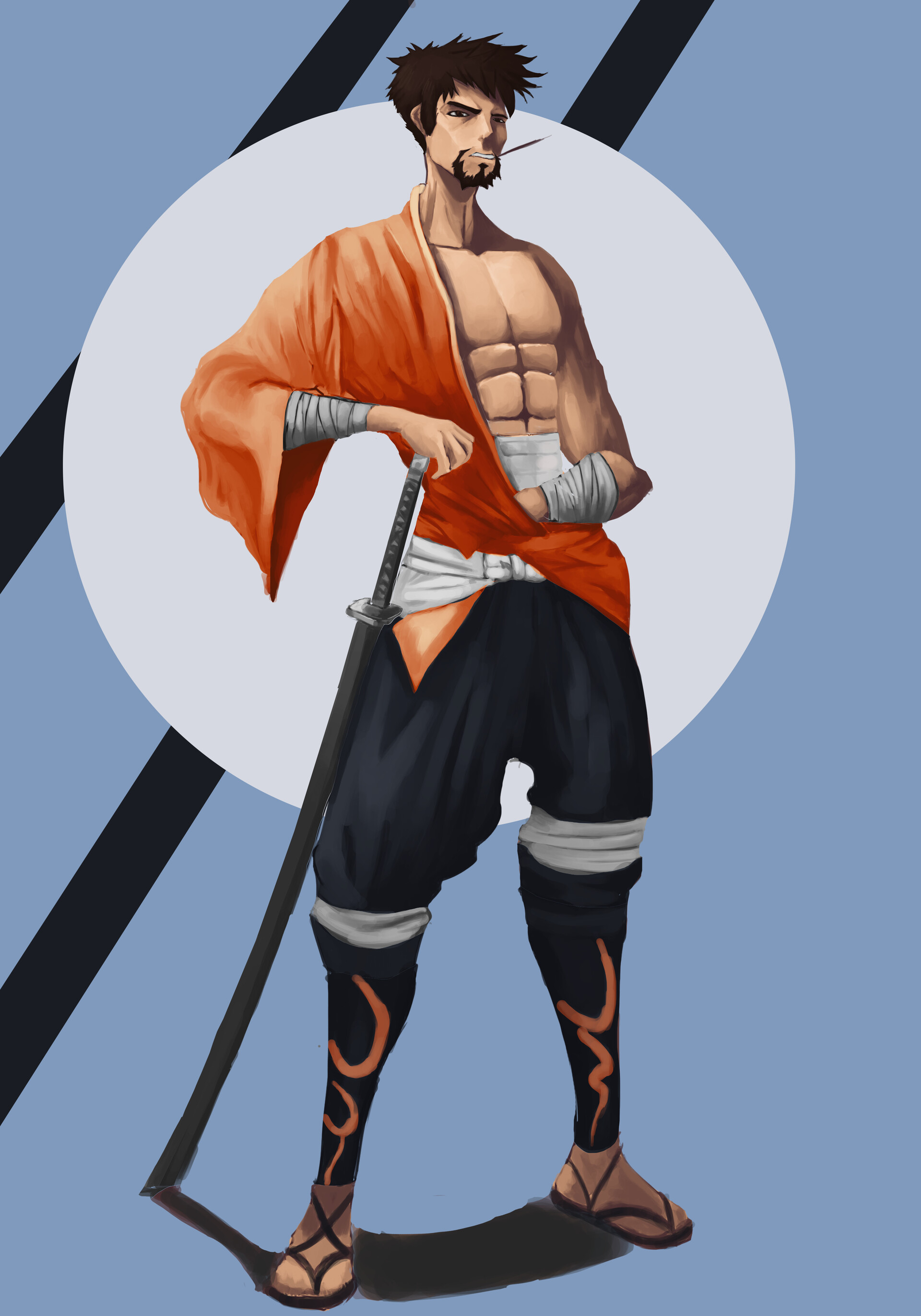 ArtStation Ronin A Samurai Concept Art