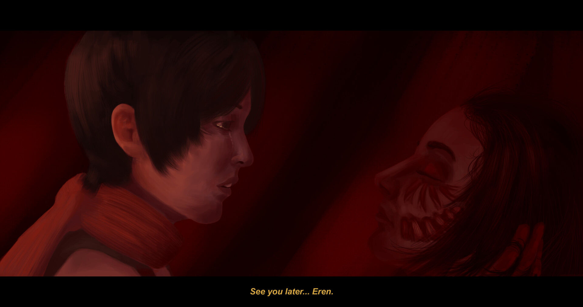 Art Attack On Titan Chapter 138 Spoilers Fan Art See You Later Manga Art Attack On Titan Chapter 138 Spoilers Fan Art See You Later Manga