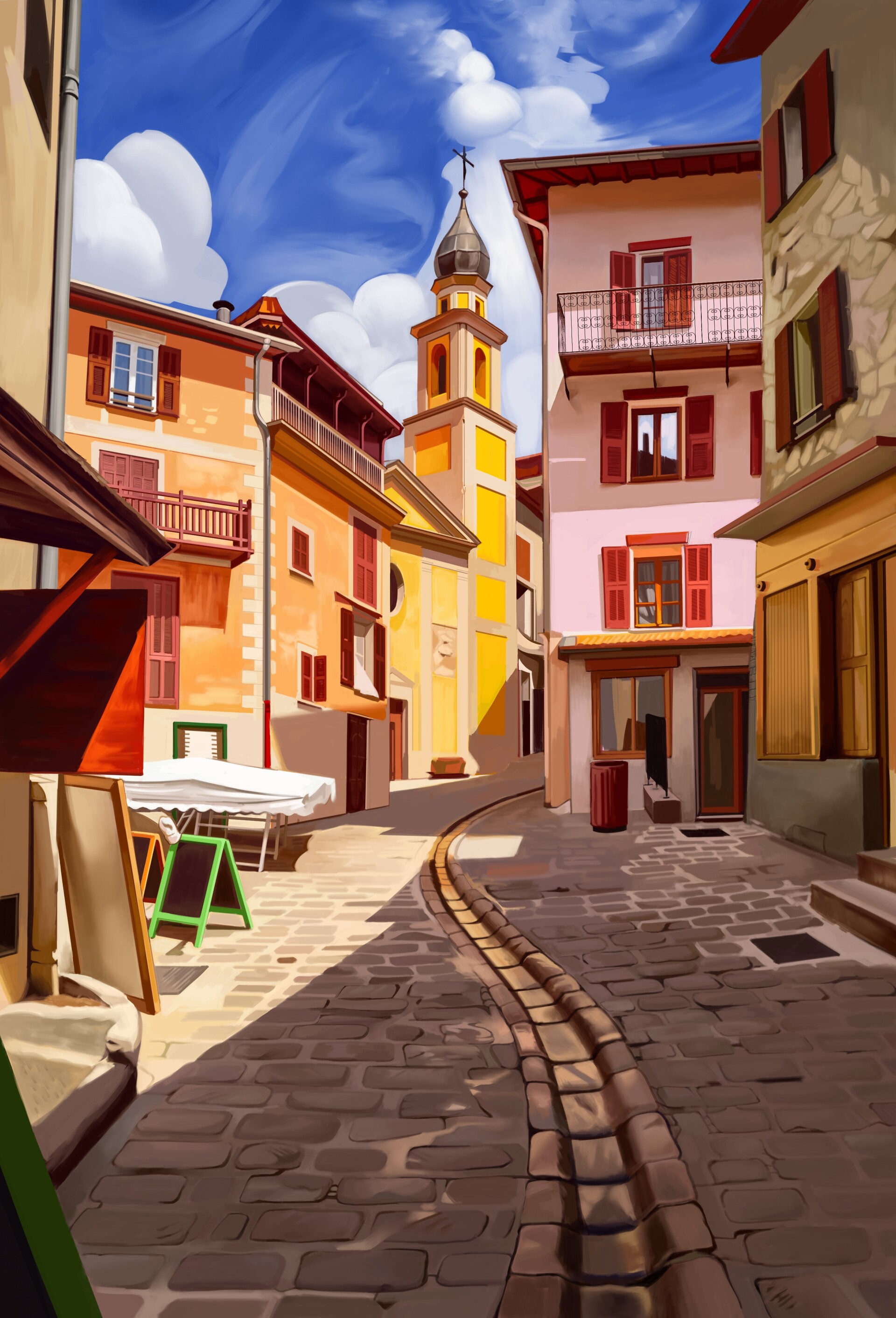 скетч город. Street studies. нарисовать улицу. Street studies. грег рутковский картины.