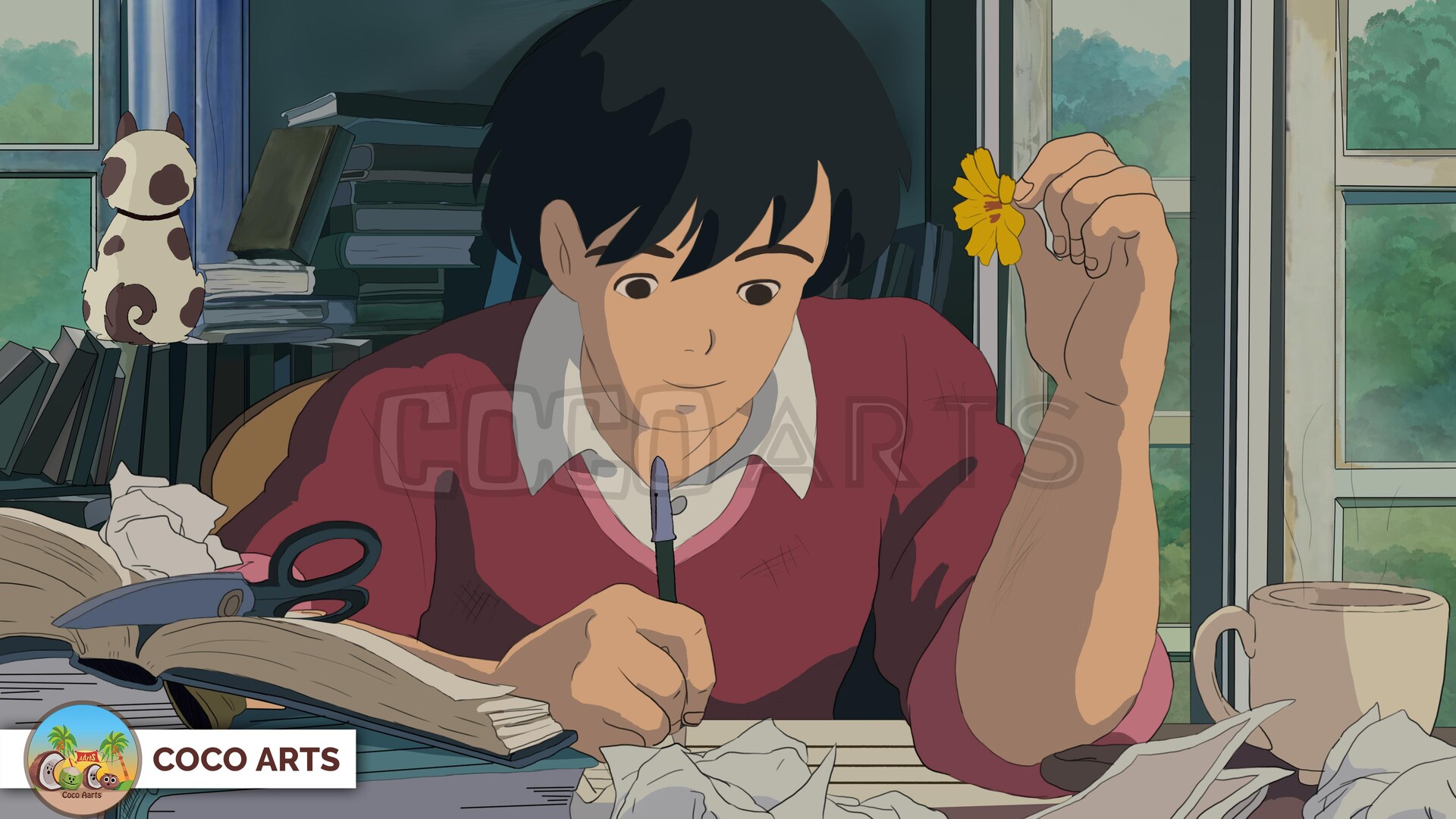 ArtStation - Studio Ghibli art work