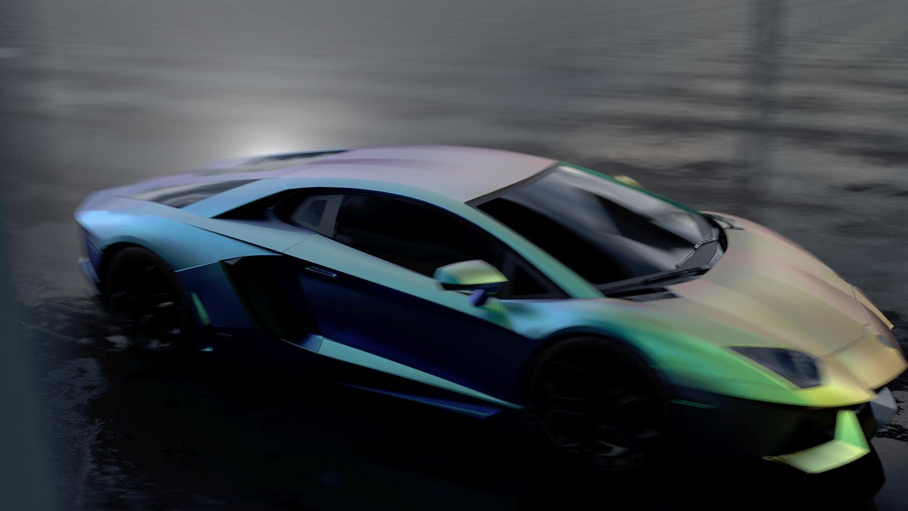 ArtStation - Proyecto personal #lamborghini