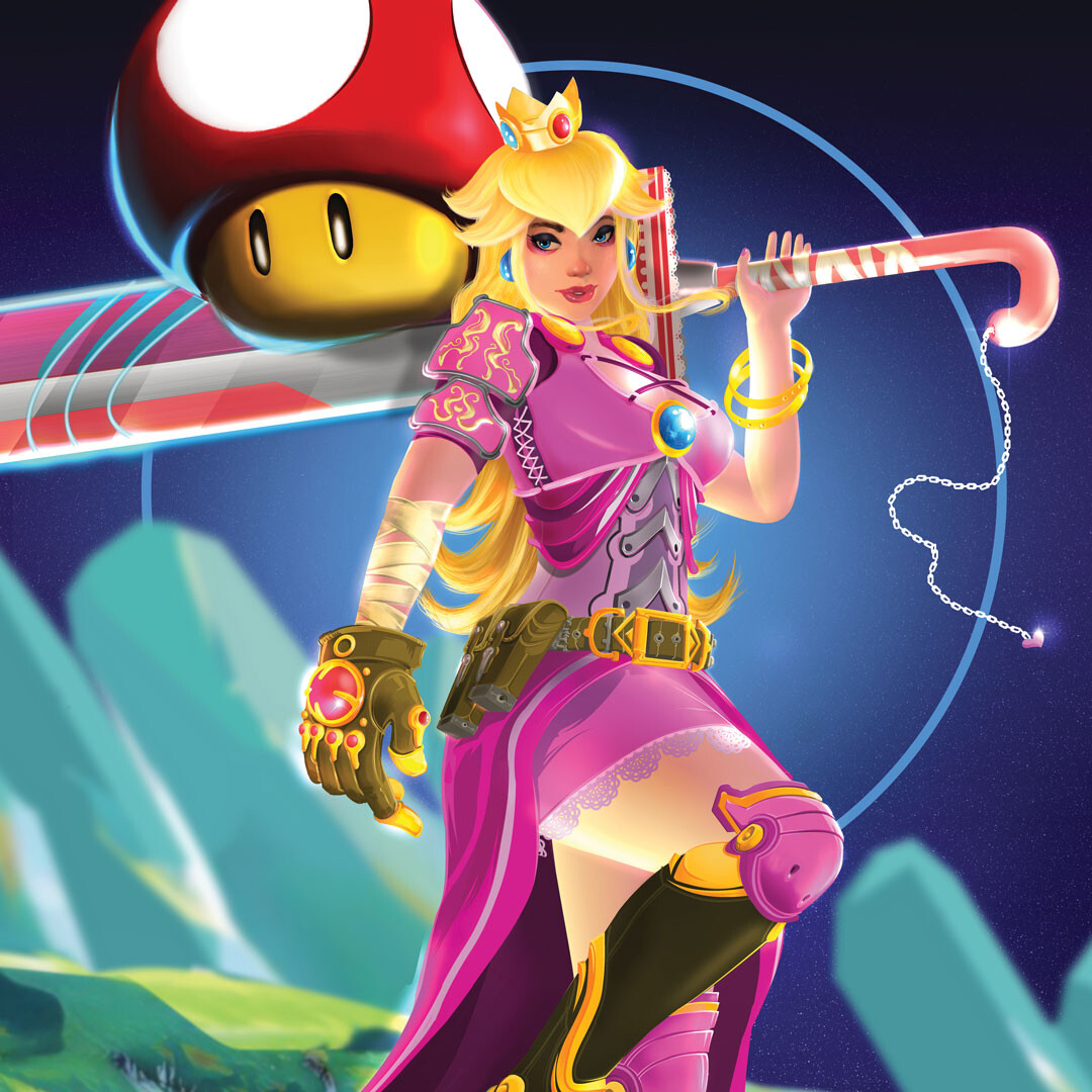 ArtStation - Princess Peach