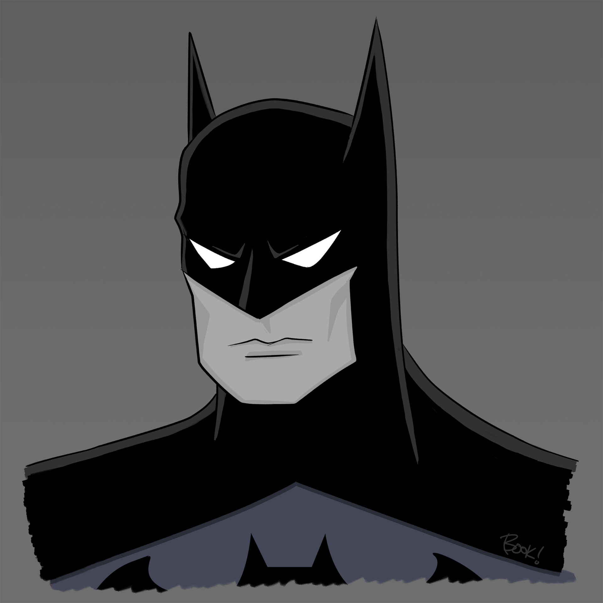 Robert Atkins Art: Daily Sketch - Batman's Cool...